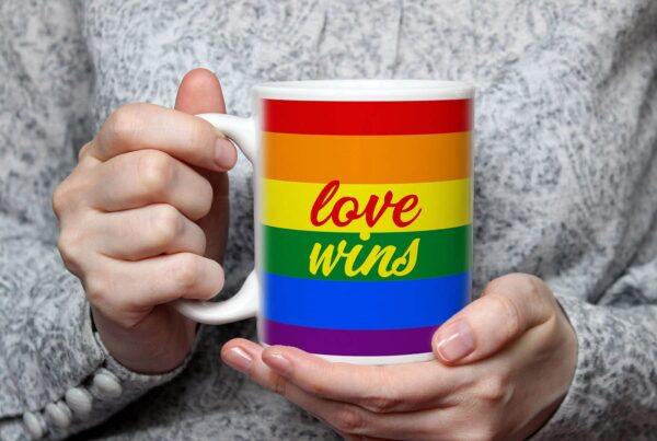 1 love wins pride flag