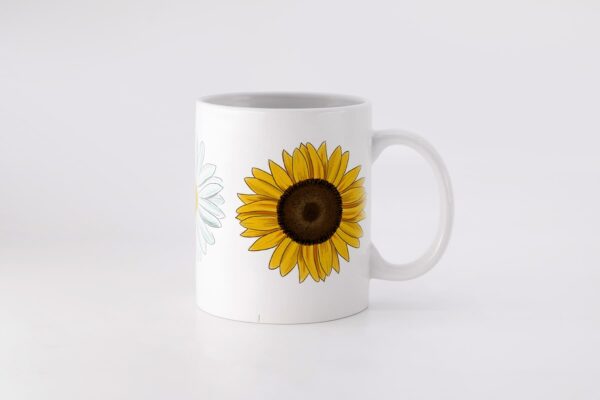 3 Sunflower and daisy