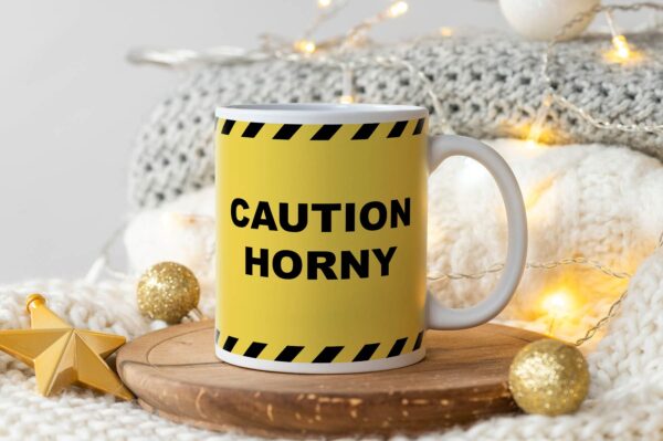 5 Caution horny