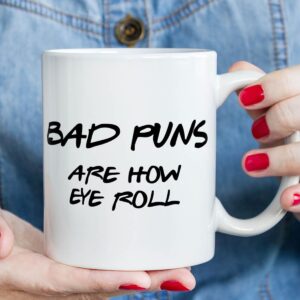 6 bad puns eye roll