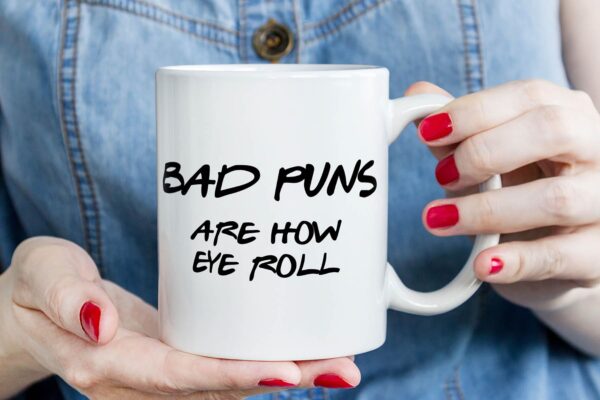 6 bad puns eye roll