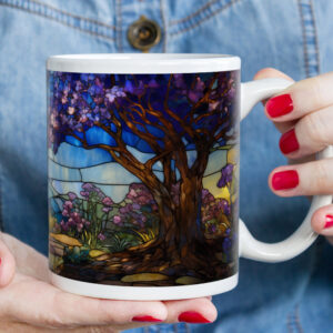 6 ai stained glass purple tree 1