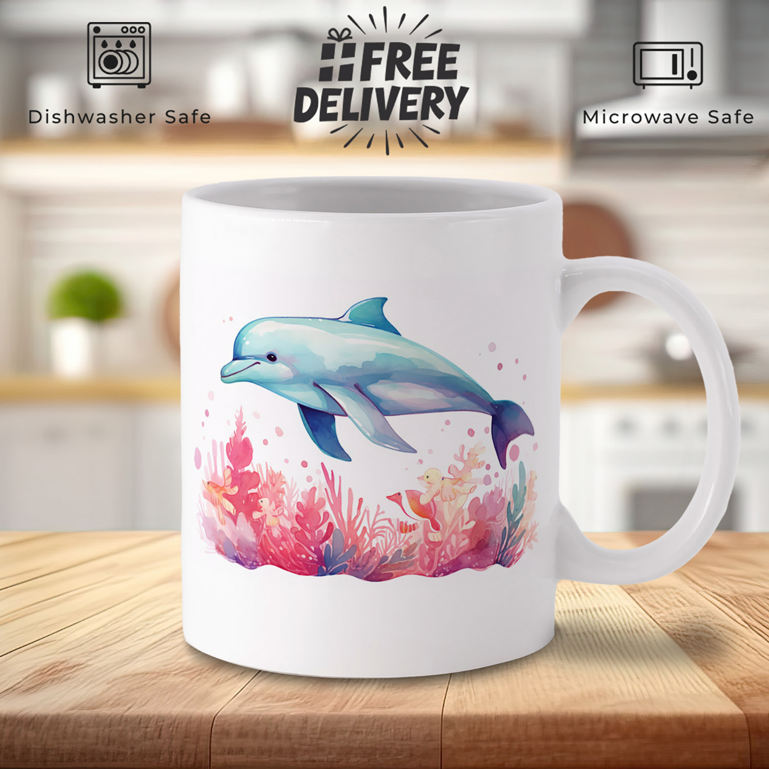 Dolphin Dance Mug