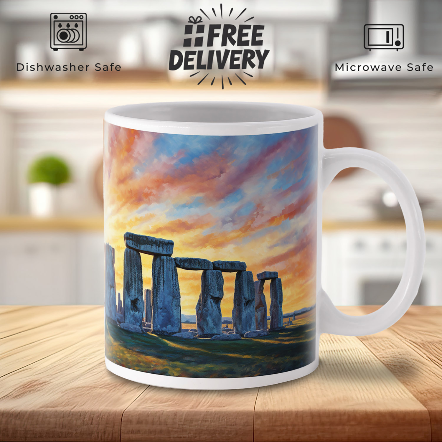 Stonehenge Sunrise Mug