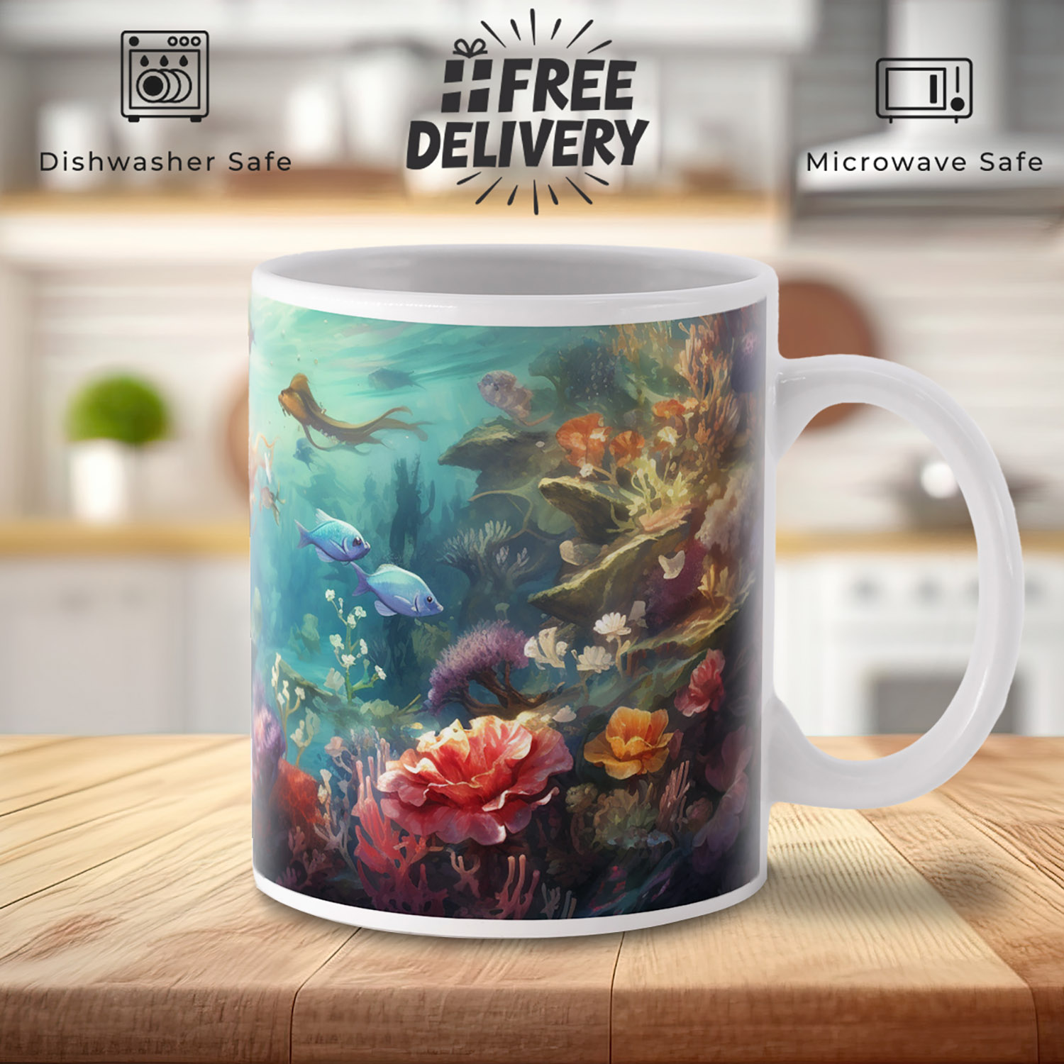 Enchanted Ocean Life Mug