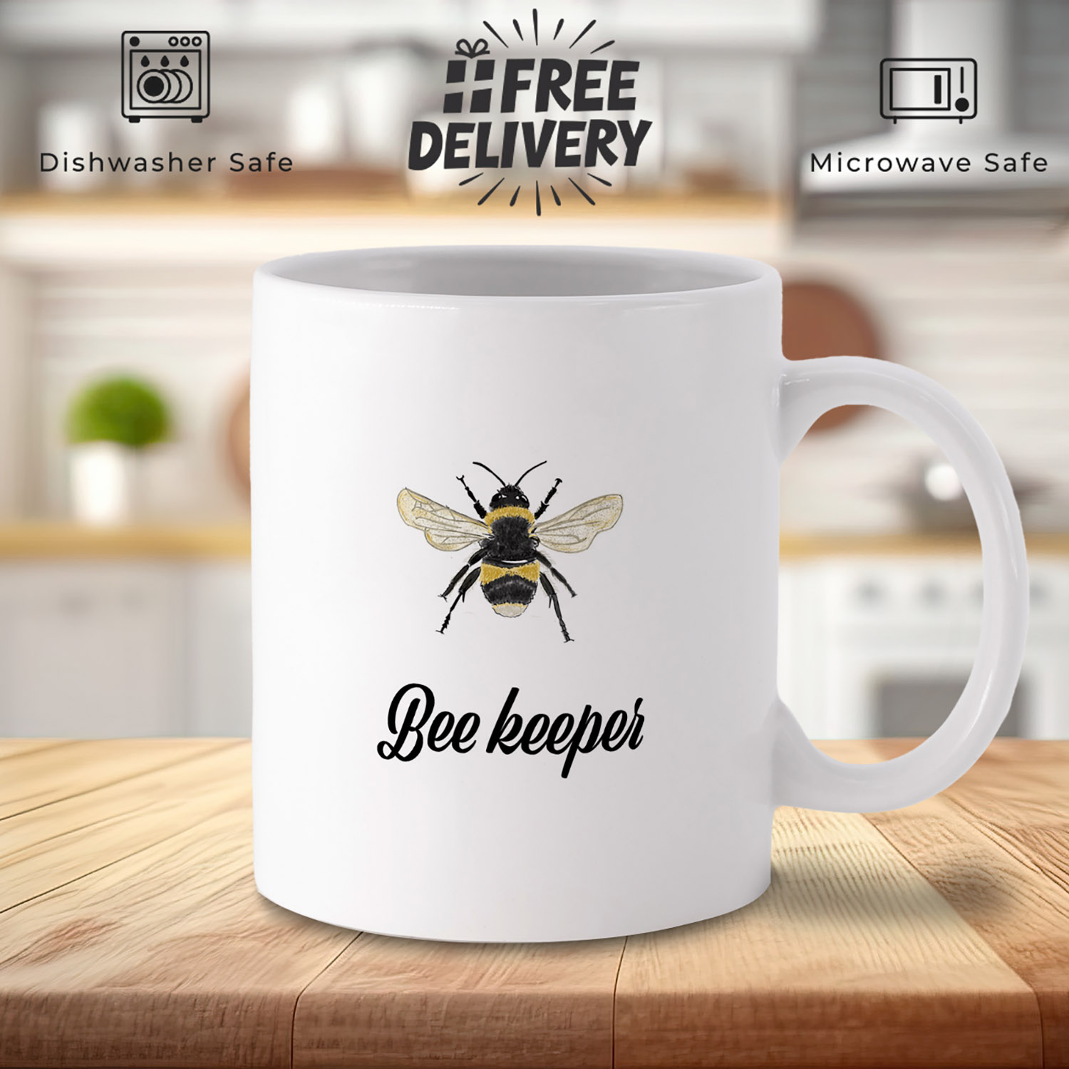 Bee Keeper Mug: Perfect Gift for Beekeeping Enthusiasts