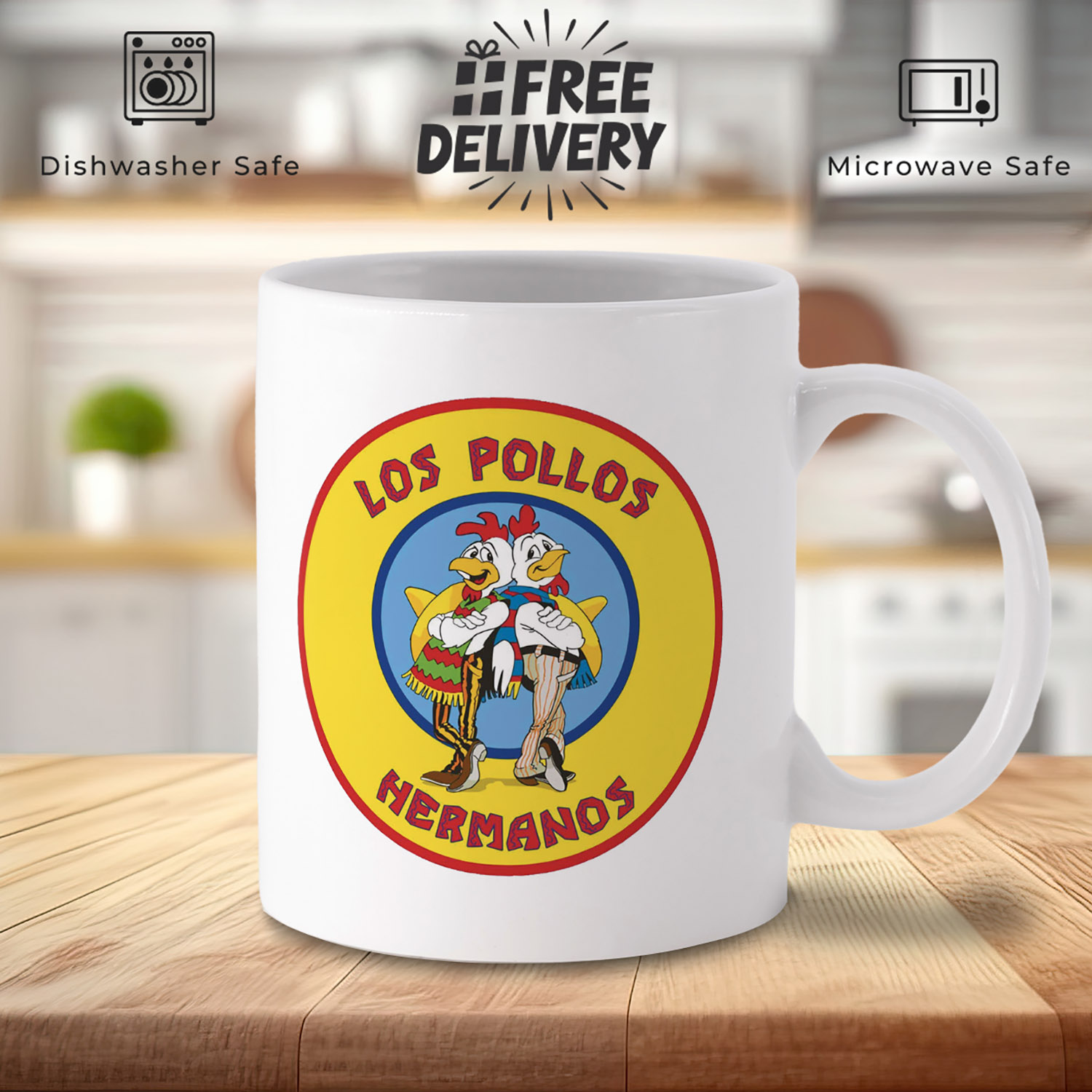 Los Pollos Hermanos Mug - Better Call Saul Fan Gift