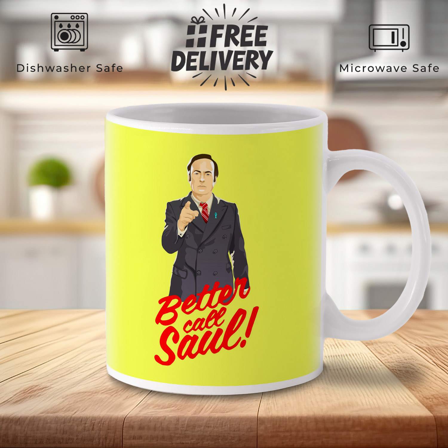 Better Call Saul Bass Mug - Perfect Gift for Fans