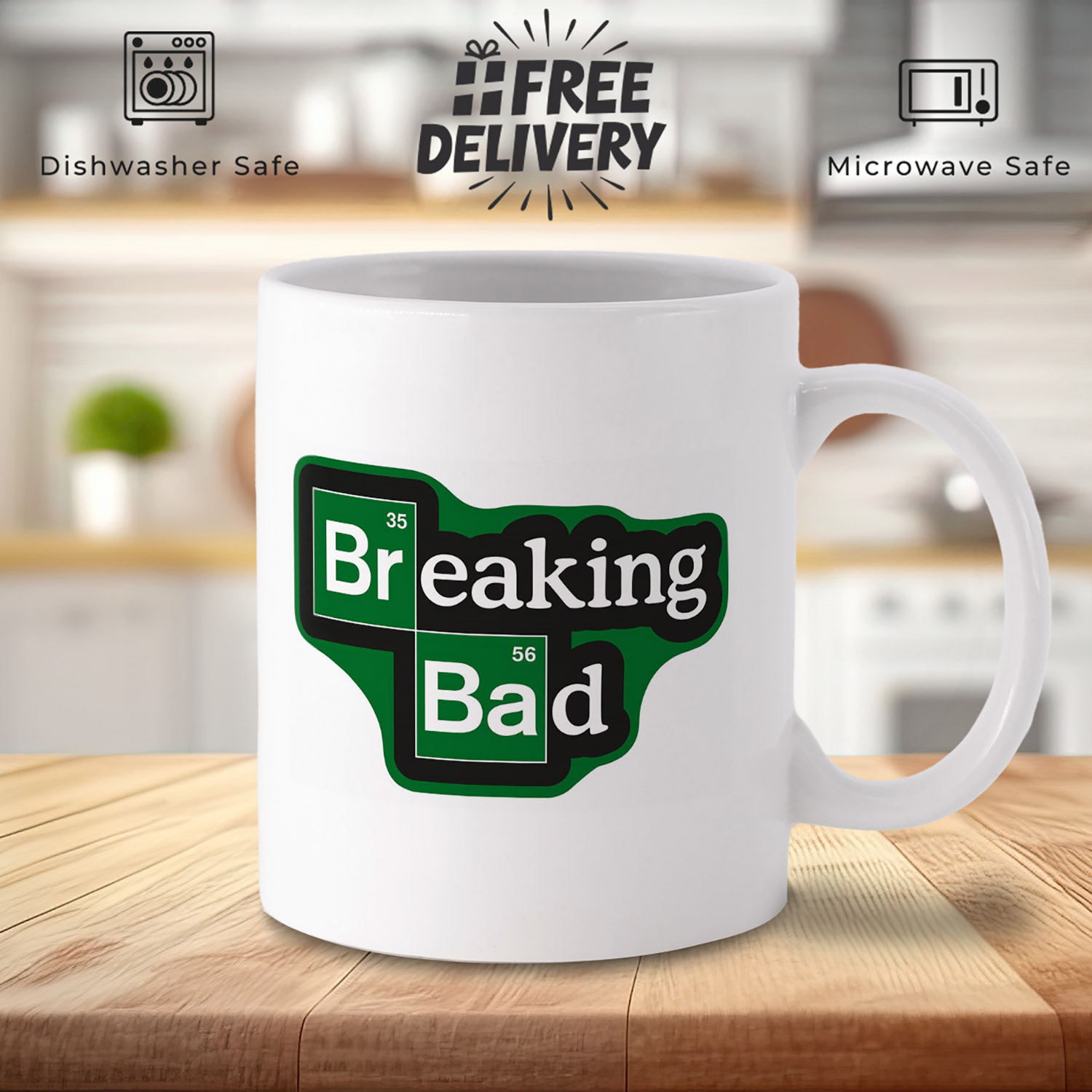 Breaking Bad Logo Mug - Perfect Gift for Fans