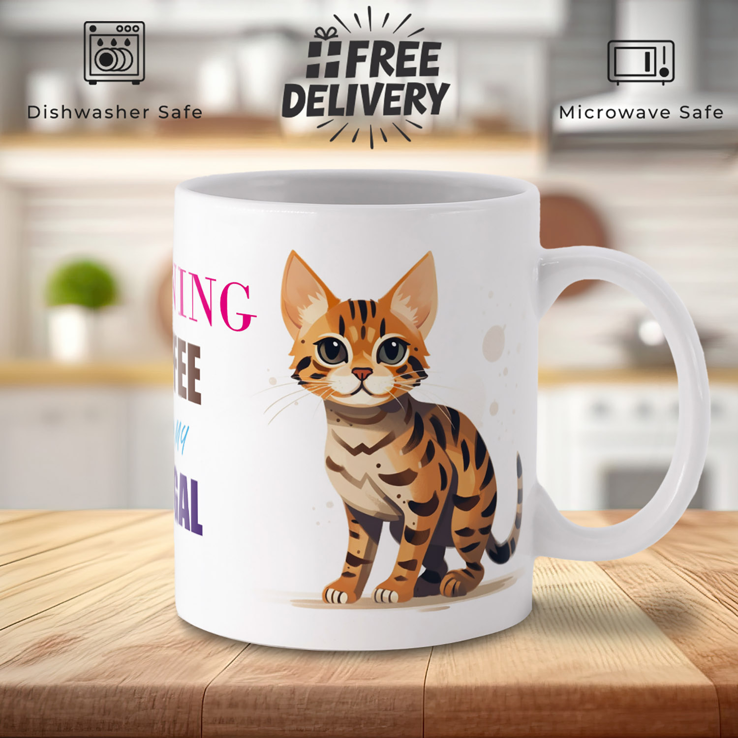 Bengal Cat Mug - Purrfect Gift for Cat Lovers