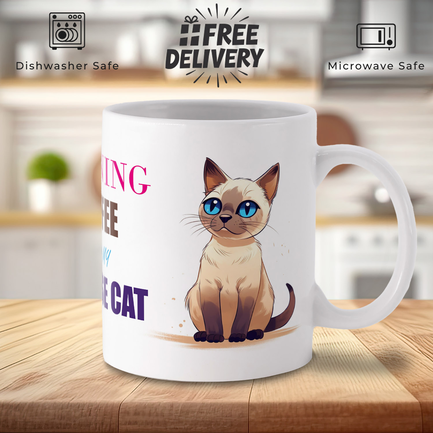 Siamese Cat Mug