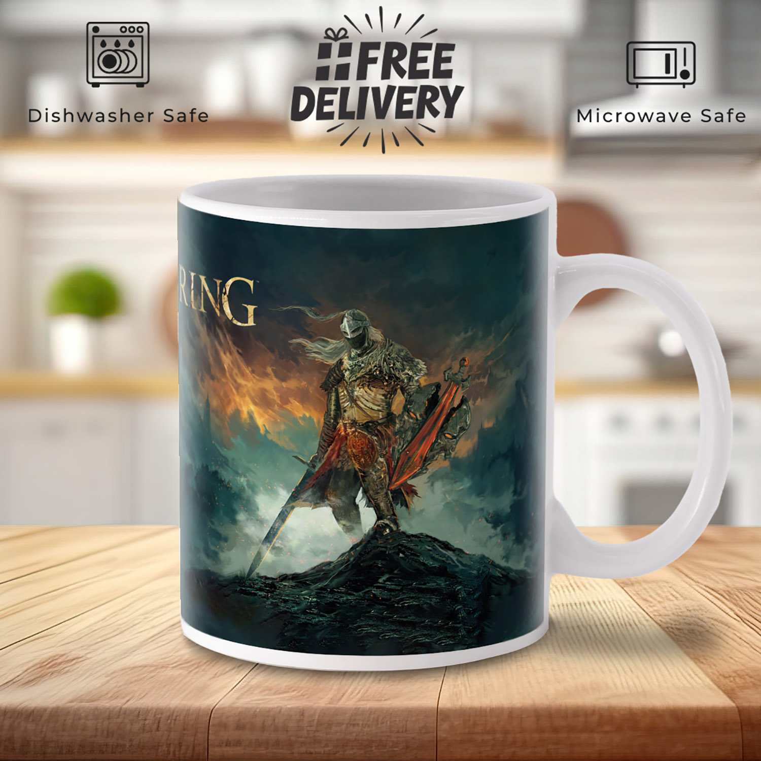 Elden Ring Collector's Mug - Perfect for Gamers & Fans