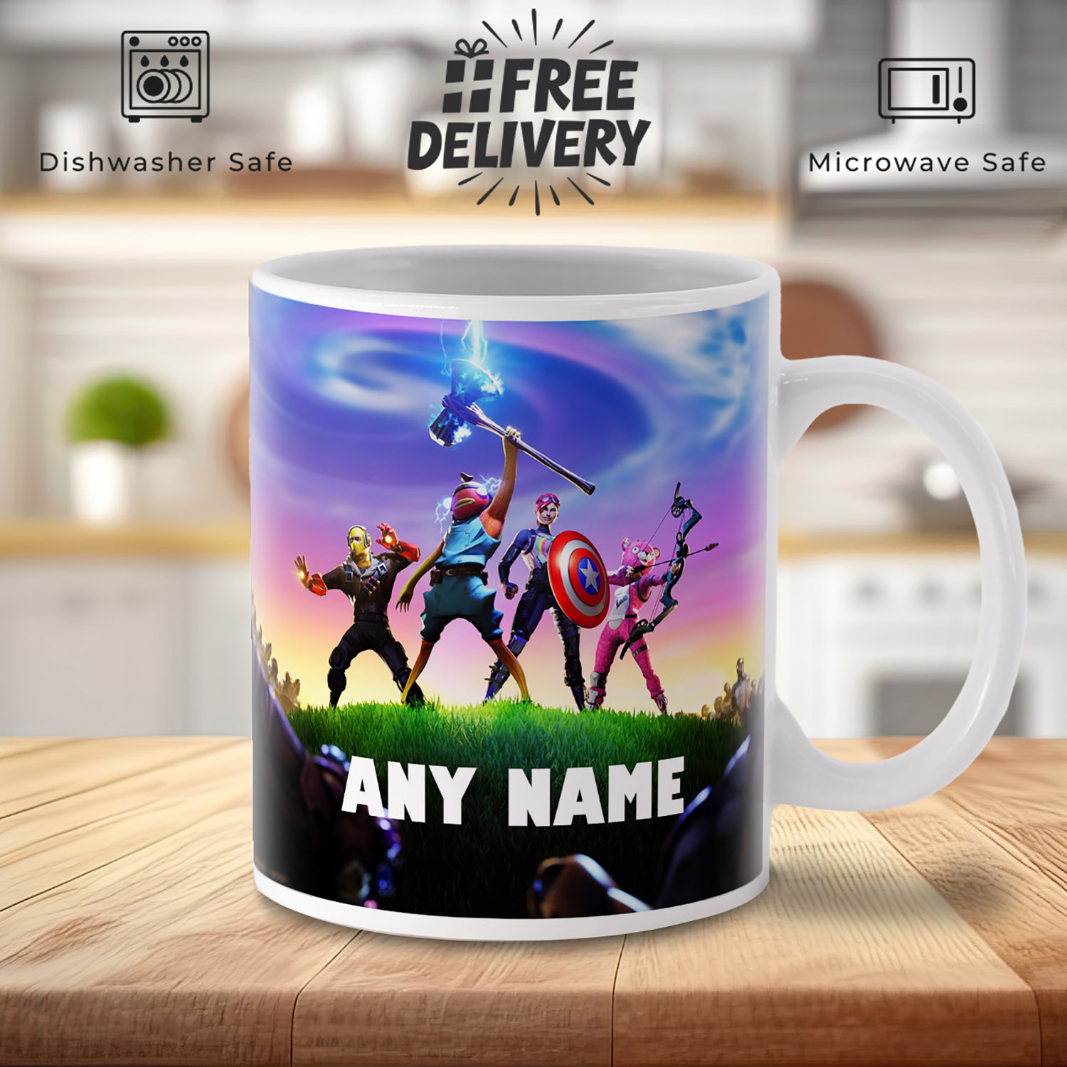 Fortnite Battle Royale Mug - Gamer's Perfect Gift