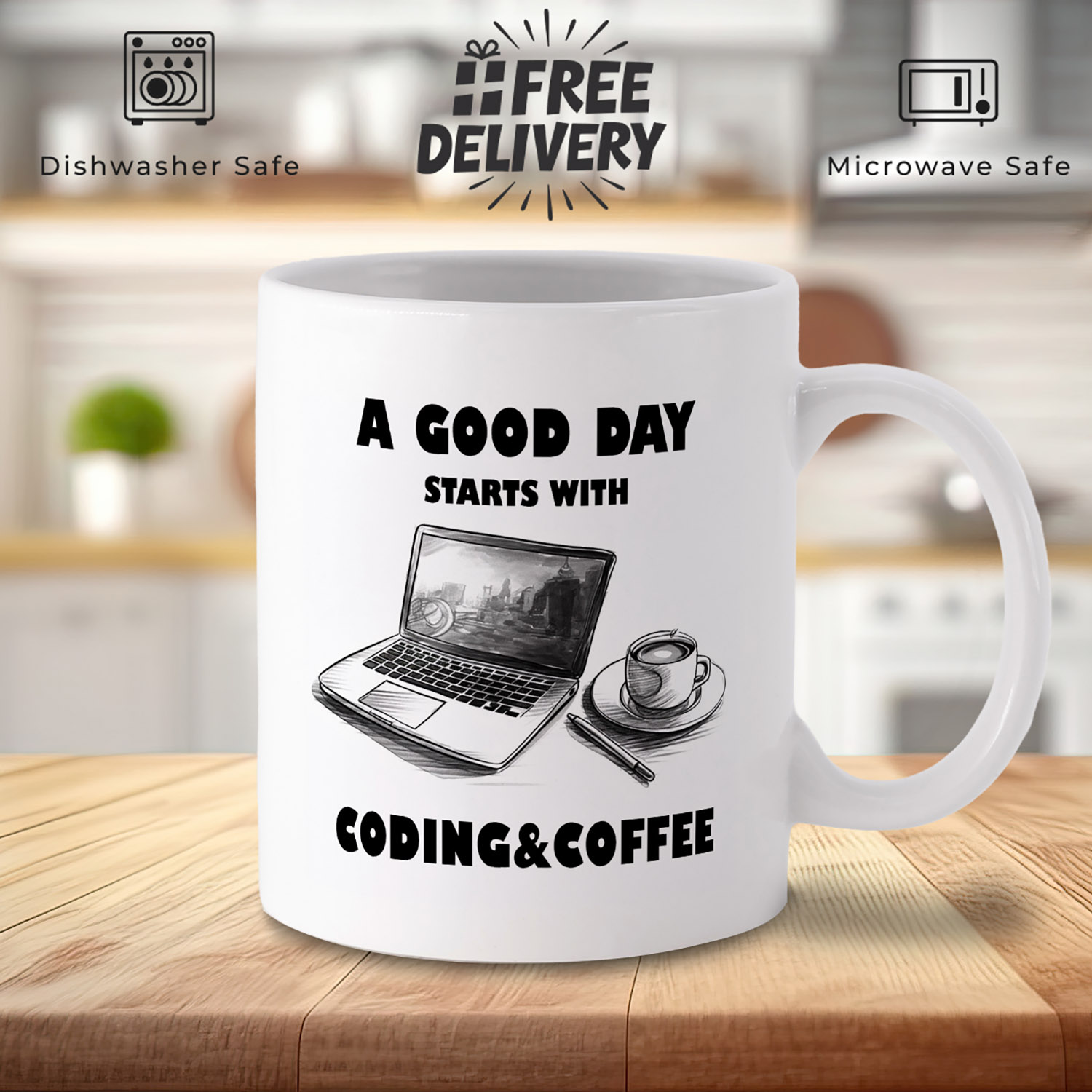 Coffee Coding Mug