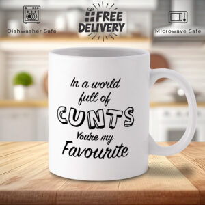 You're My Favorite Mug - Unique Gift for Cat Lovers