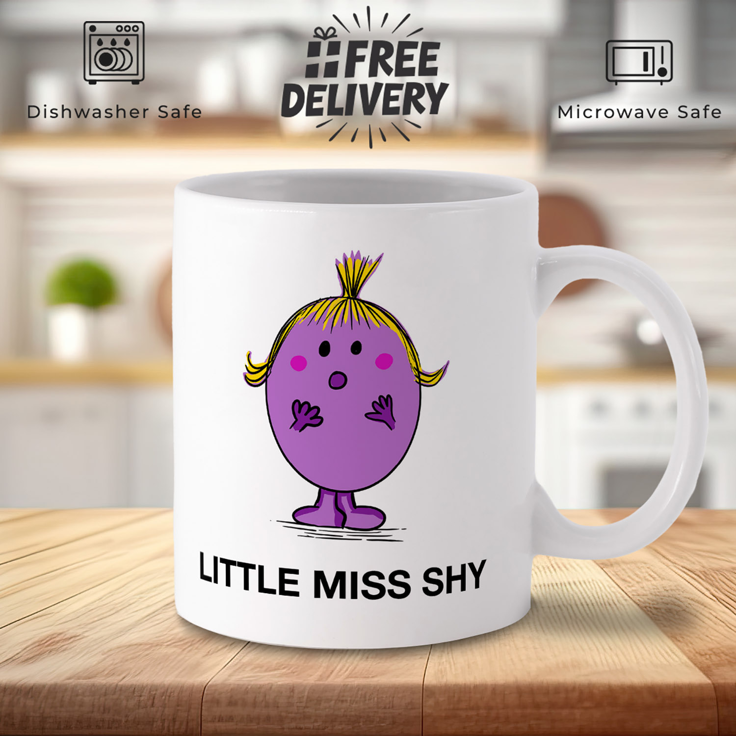 Little Miss Shy Mug - Charming Gift for Introverts