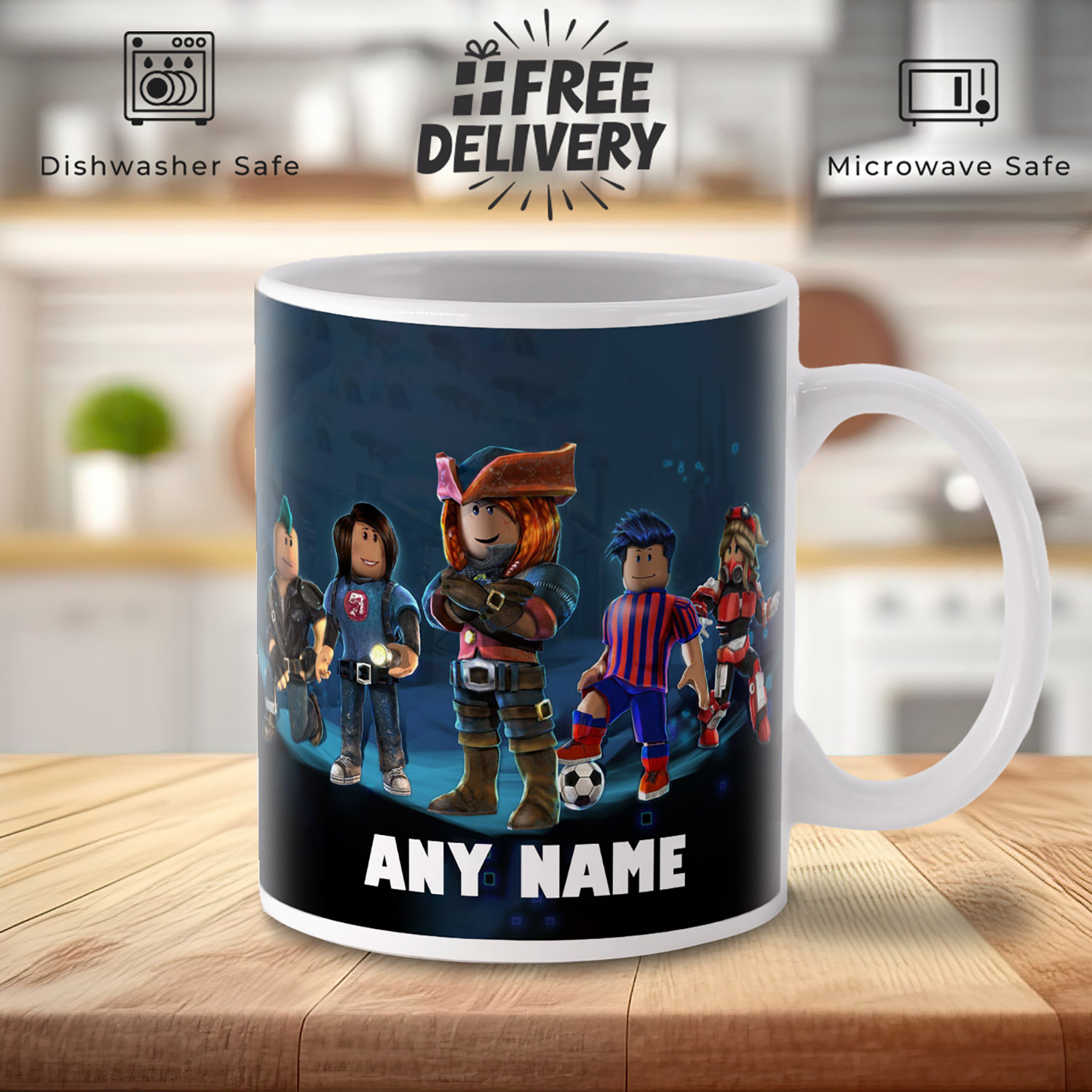 Roblox Gamer Mug - Perfect Gift for Enthusiastic Players