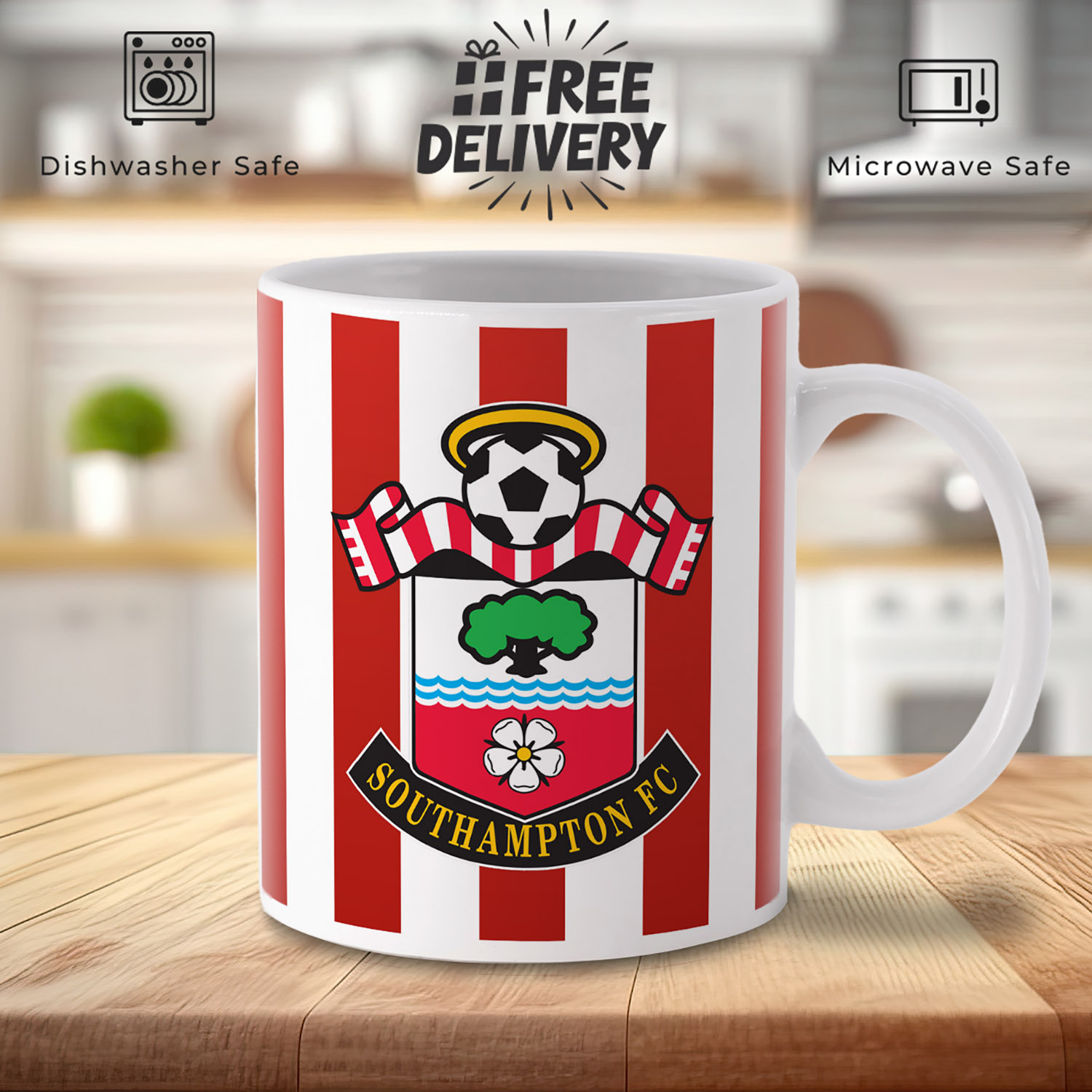 Southampton FC Mug: Perfect Gift for Saints Fans!