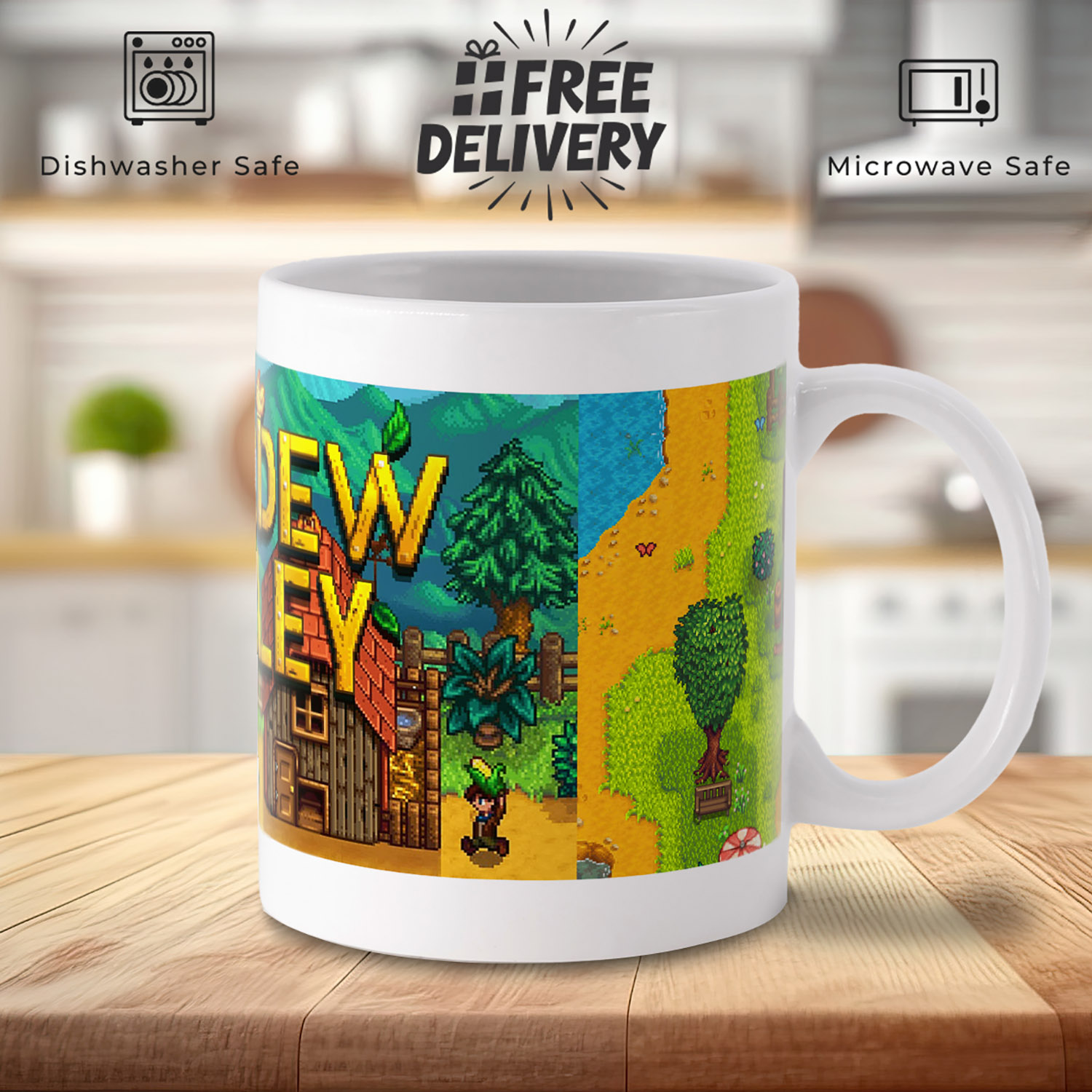 Stardew Valley Mug: Perfect Gift for Gamers & Fans