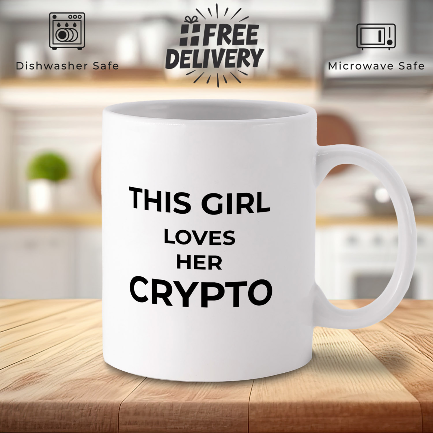 Crypto Lover's Mug: Perfect Gift for Bitcoin Enthusiasts