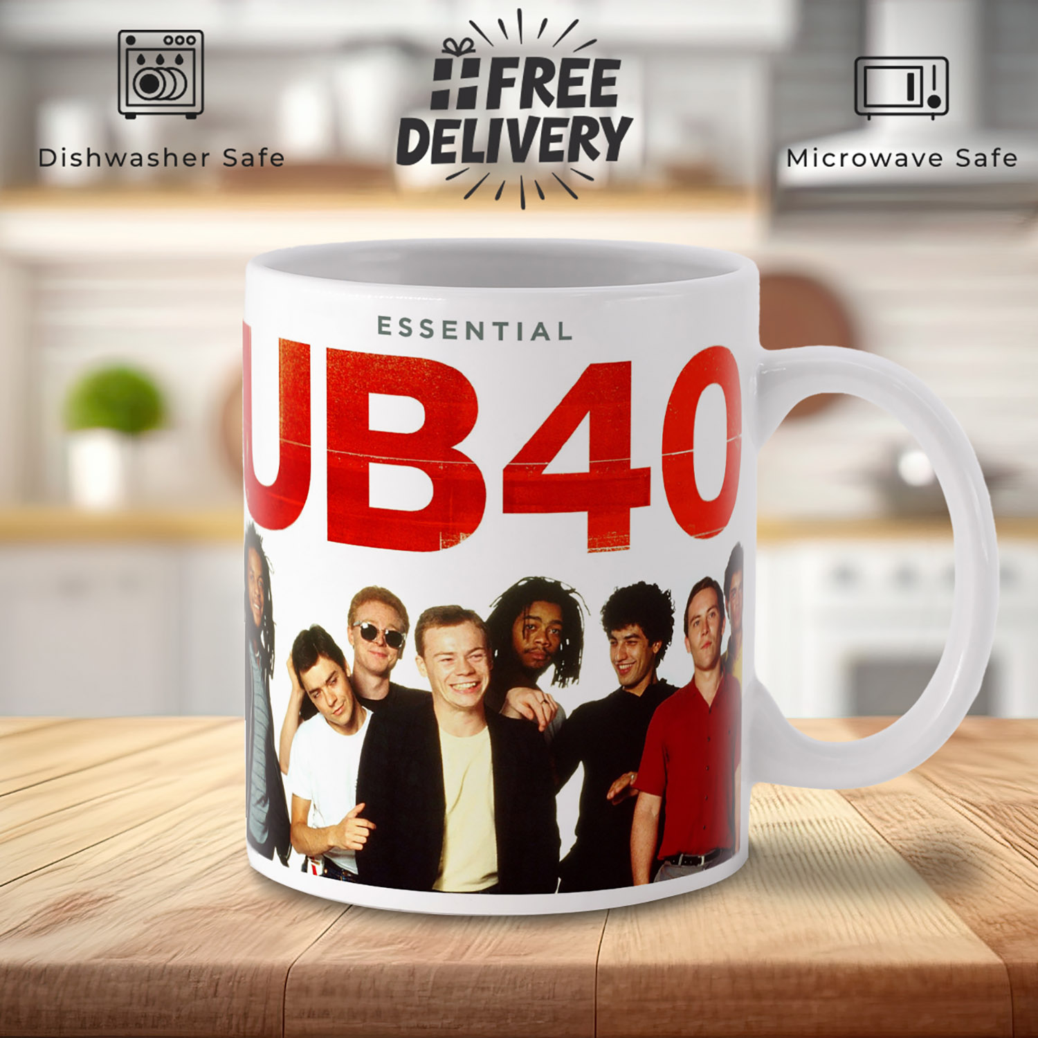 UB40 Essential Mug: Perfect Gift for Music Lovers