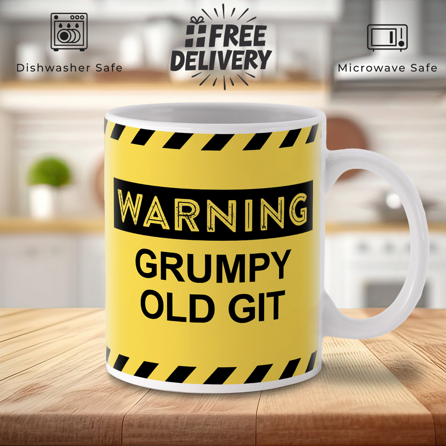 Grumpy Old Git Mug - Perfect Gift for Humor Lovers