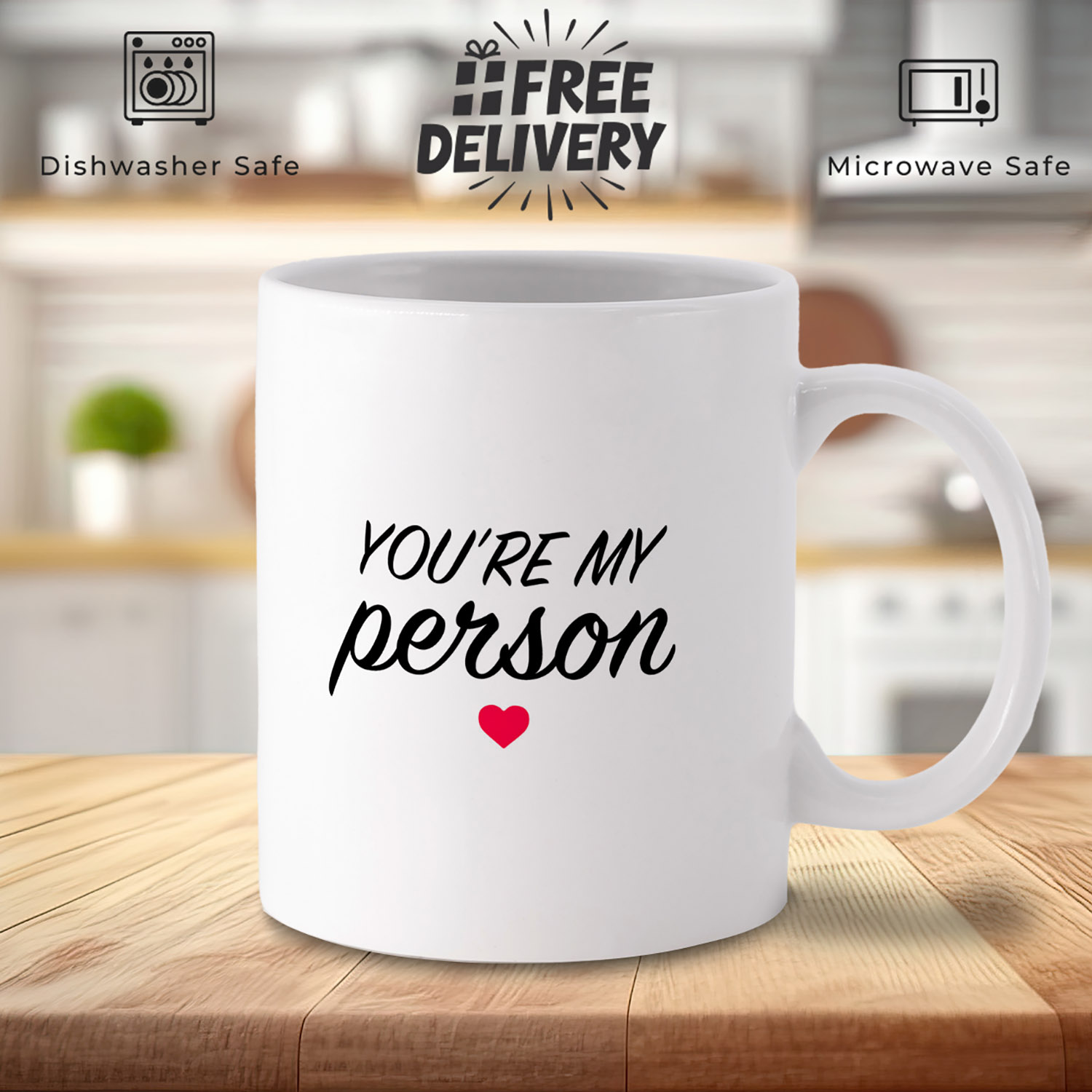 You're My Person Mug - Perfect Gift for Best Friends