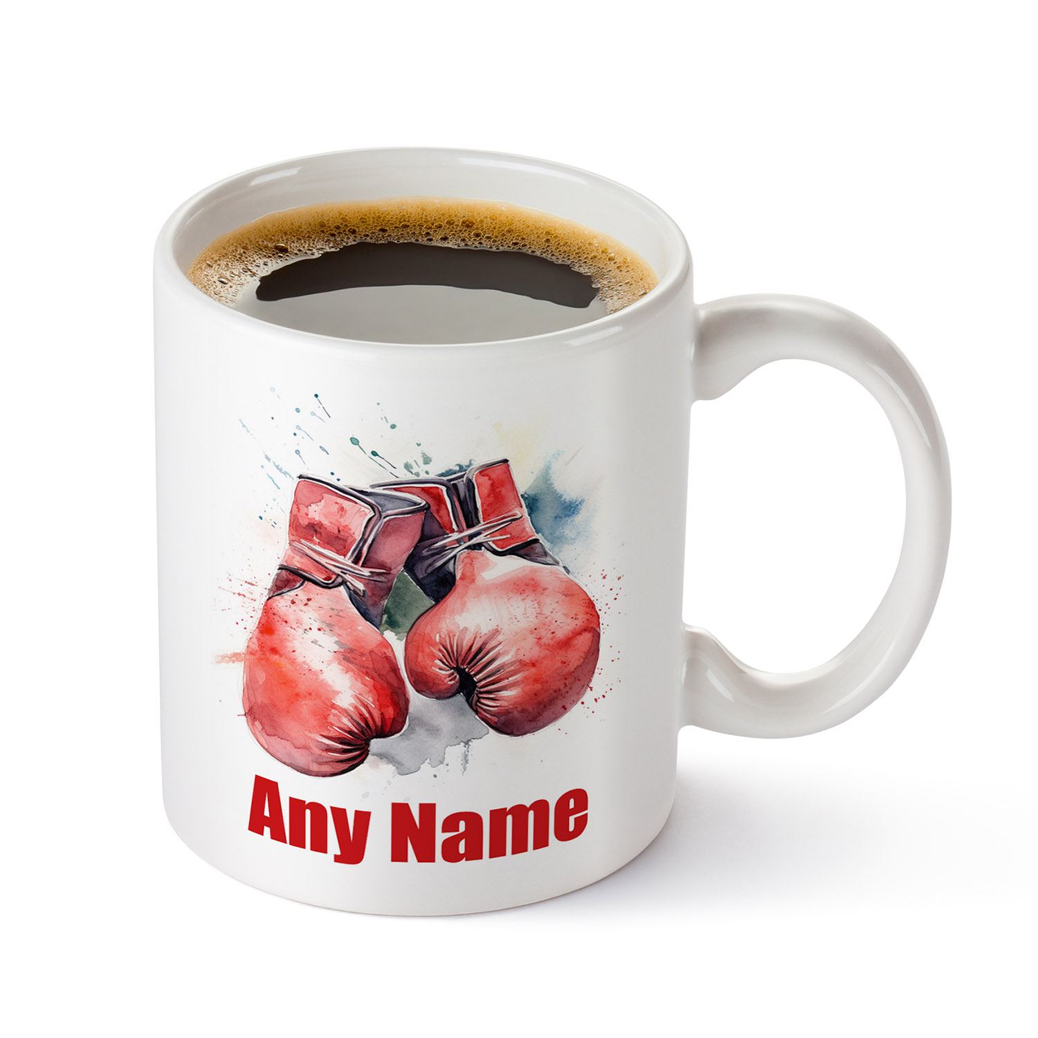 Personalised Boxing Gloves Mug - Perfect Gift for Fighters