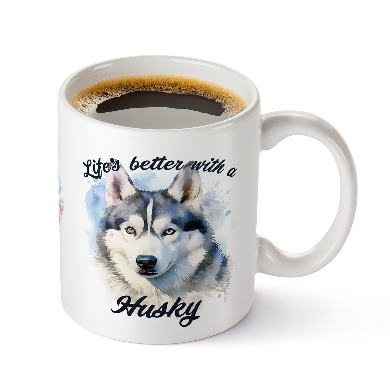 Adorable Husky Mug - Perfect Gift for Dog Lovers