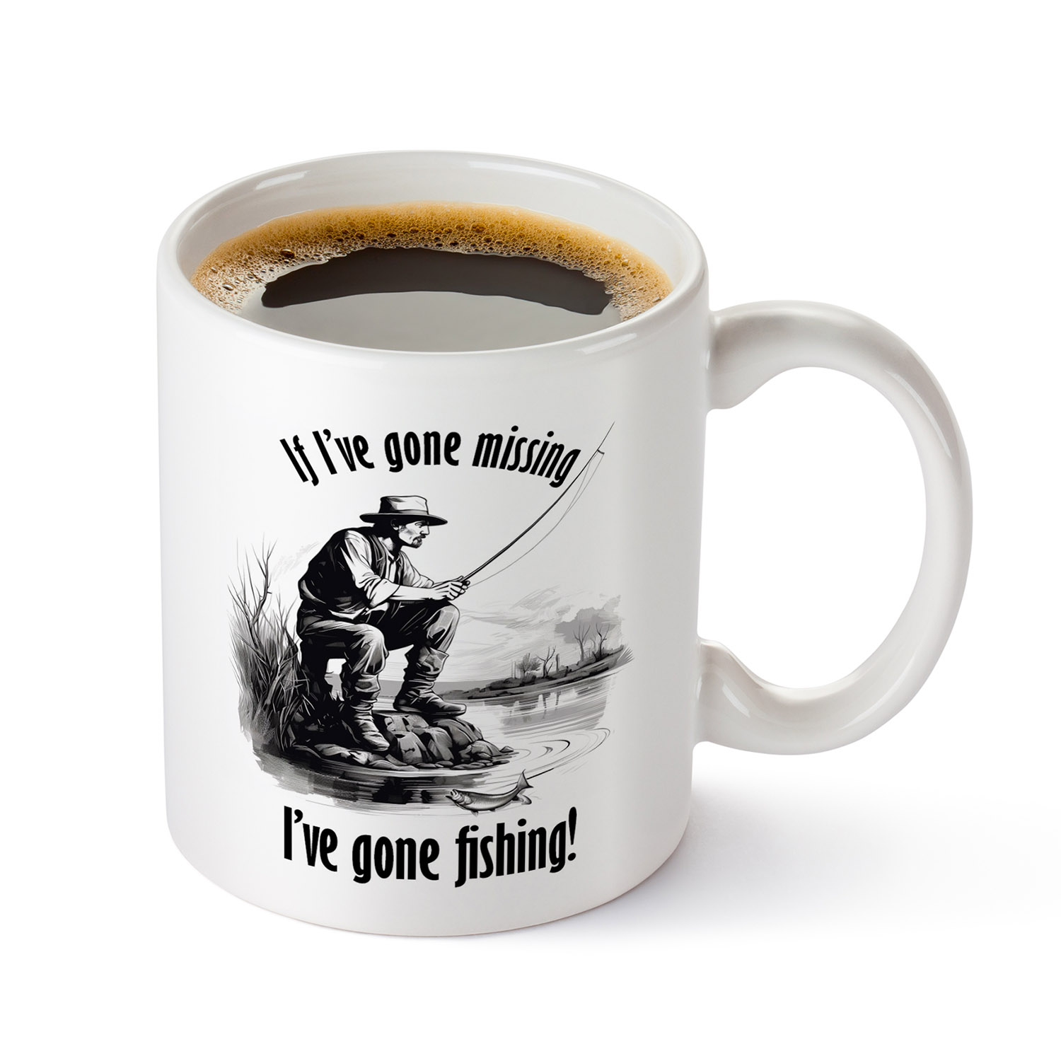 Funny Fishing Mug