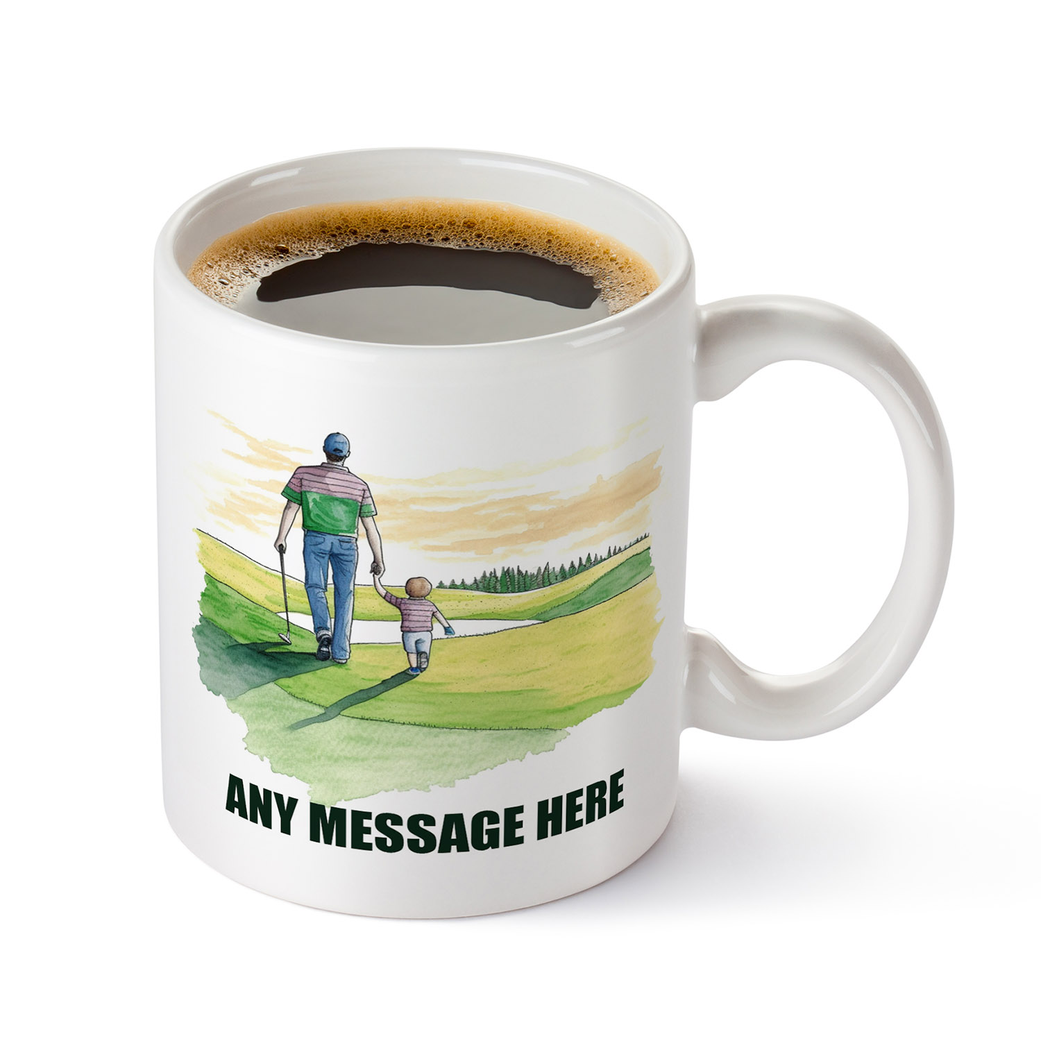 Father-Son Golfing Mug