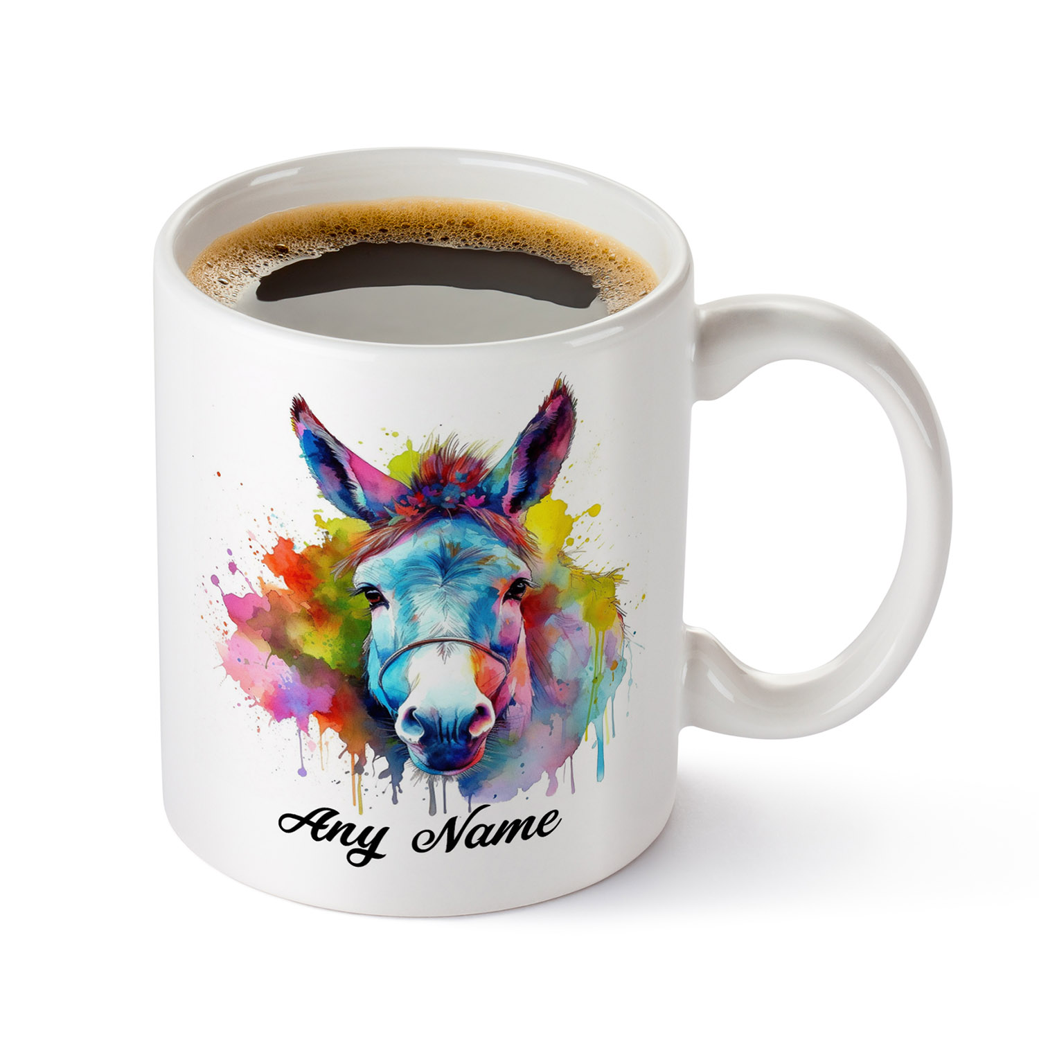 Elegant Horse Watercolour Mug for Equestrian Lovers