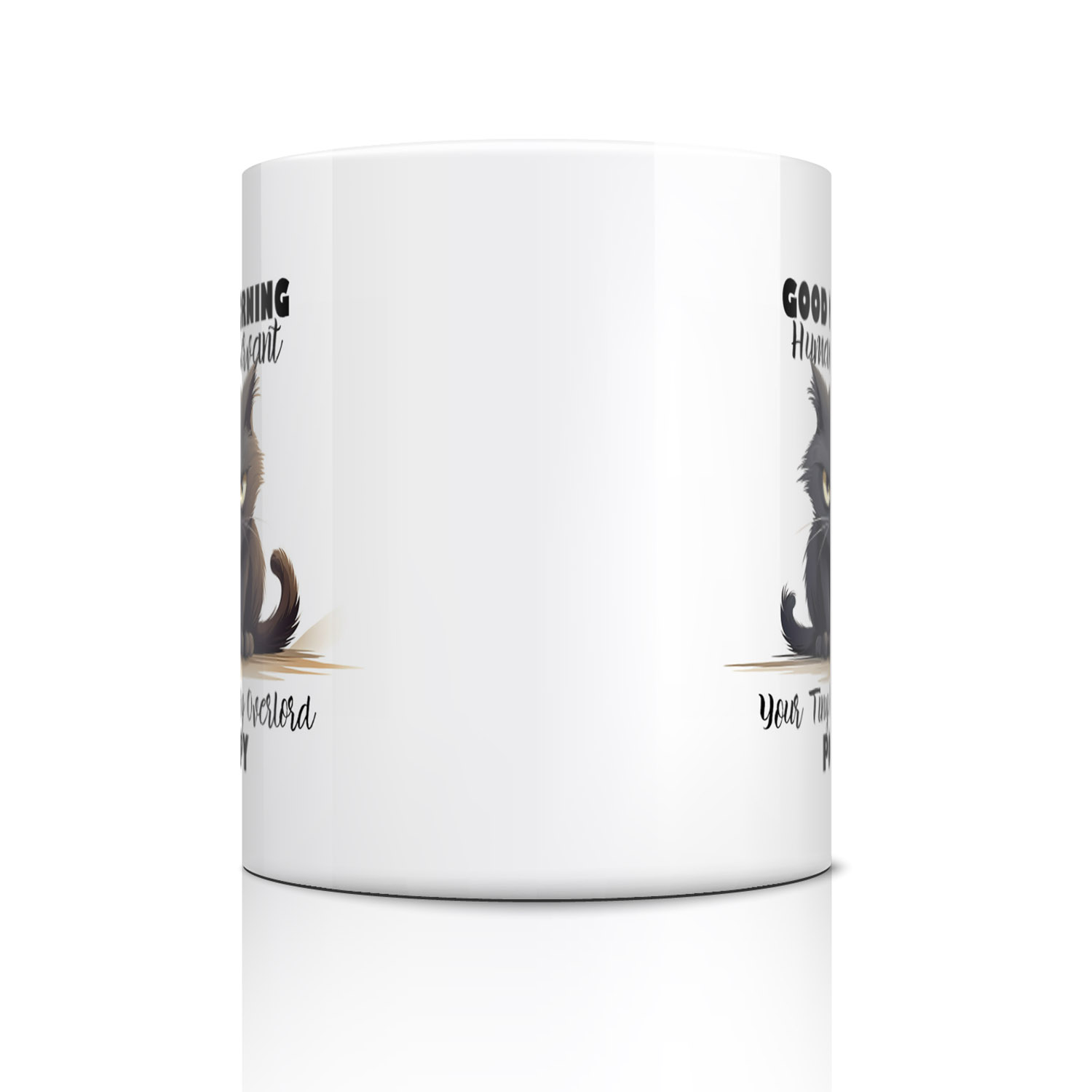 Personalised Feline Overlord Mug for Cat Lovers - 11oz