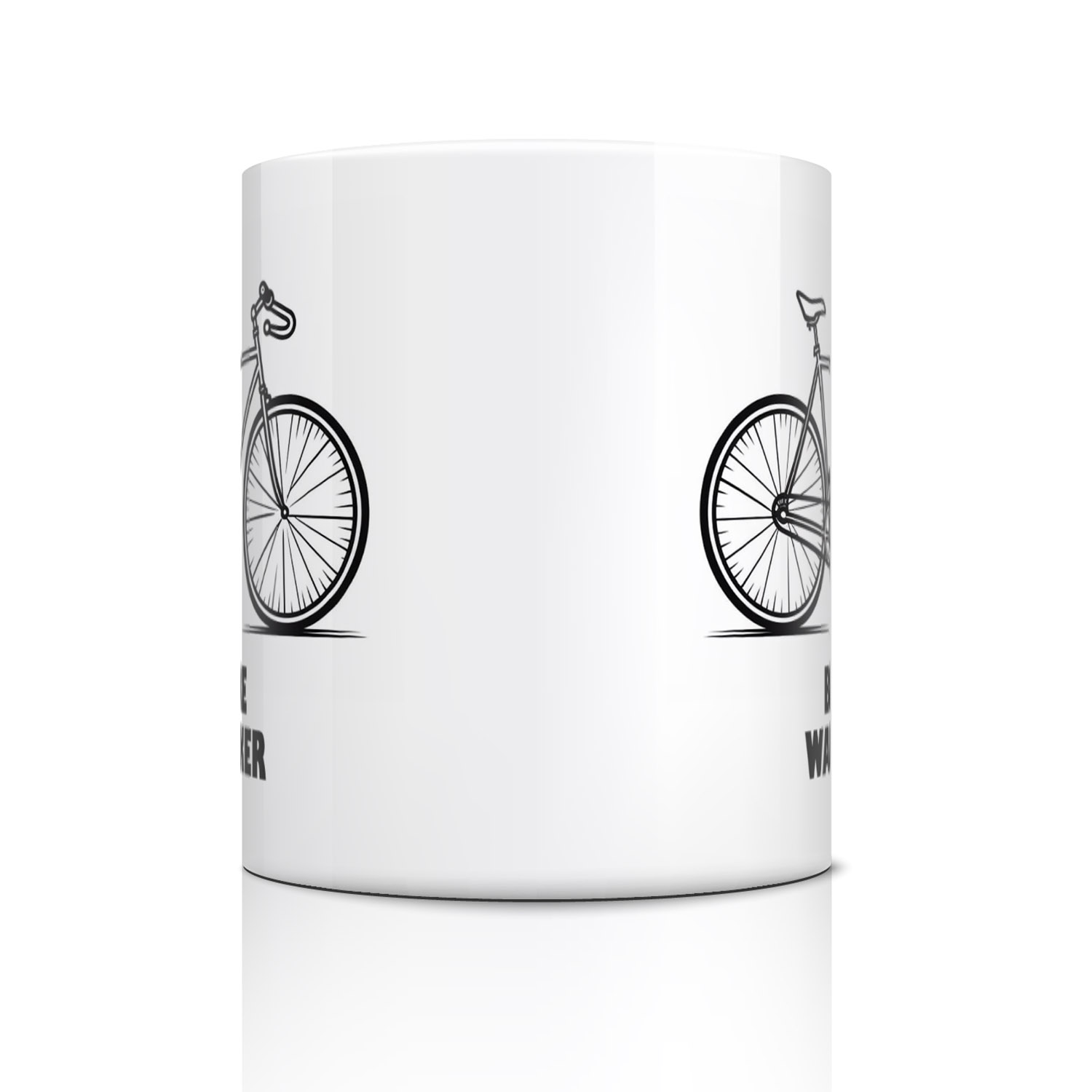 Bike Wanker Mug - Fun Cycling Gift for Enthusiasts