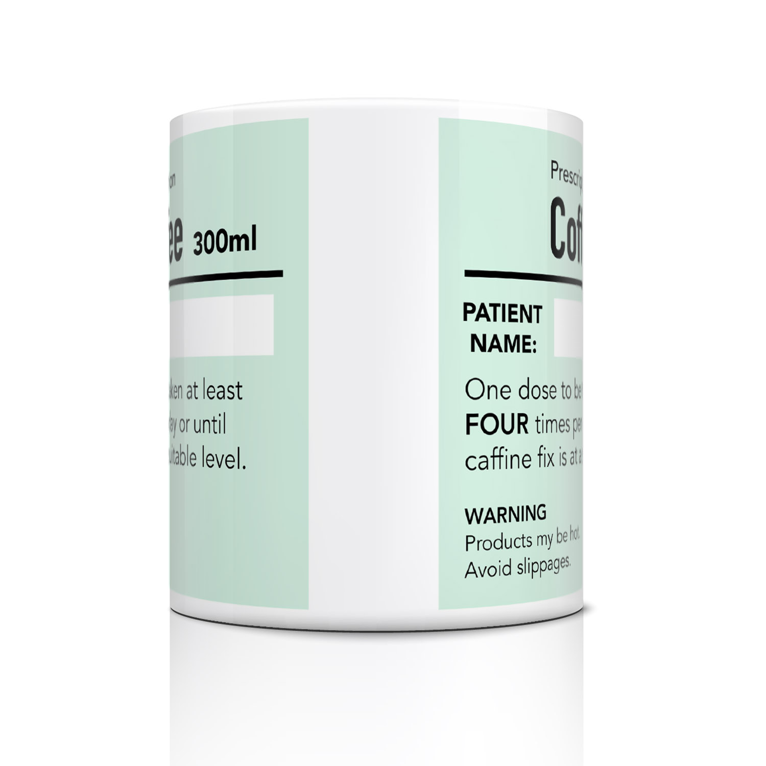 Personalised Coffee Prescription Mug for Coffee Lovers