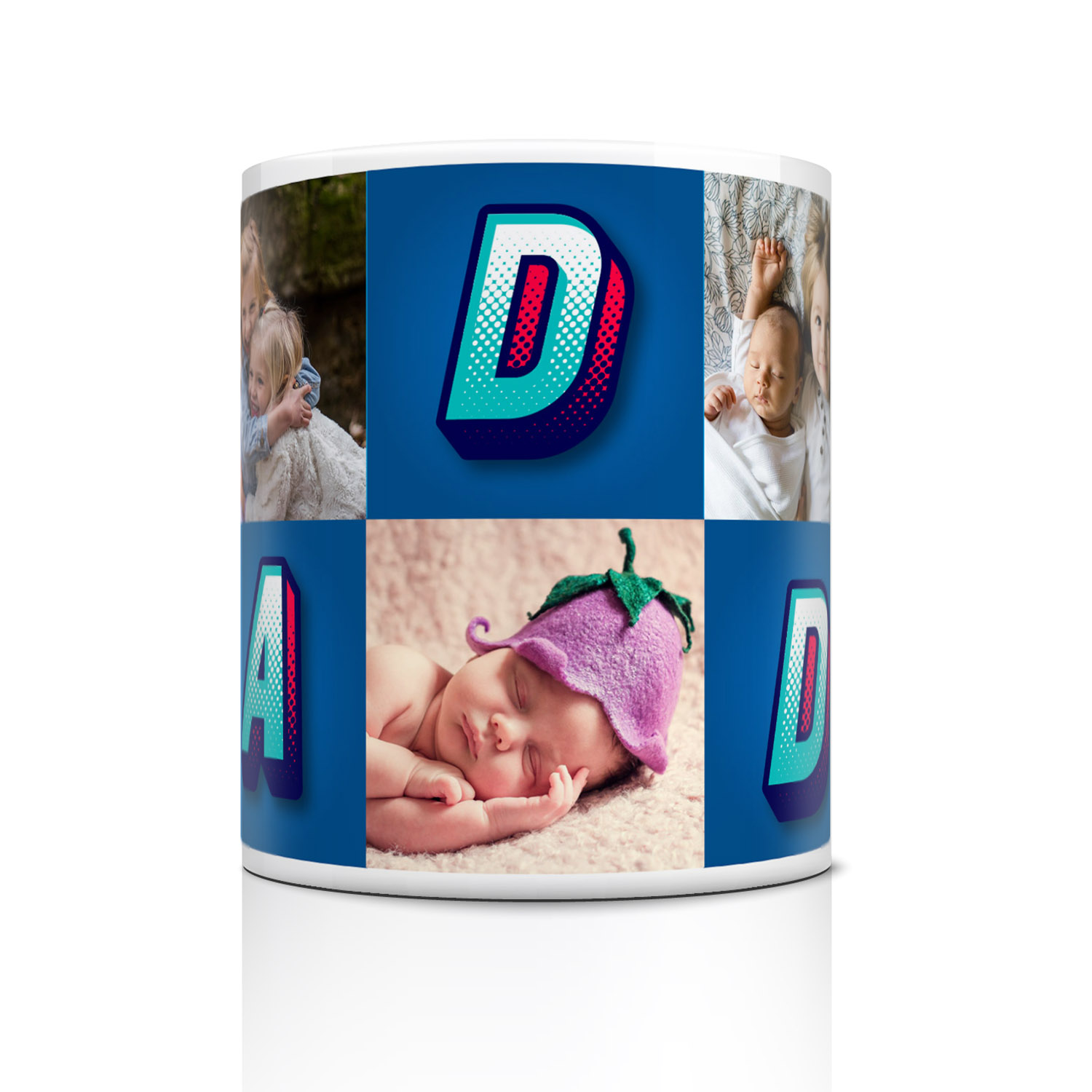 Personalised Dad Photo Mug - Unique Gift for Father's Day