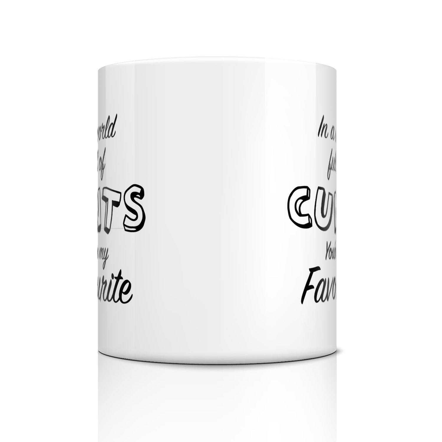 You're My Favorite Mug - Unique Gift for Cat Lovers