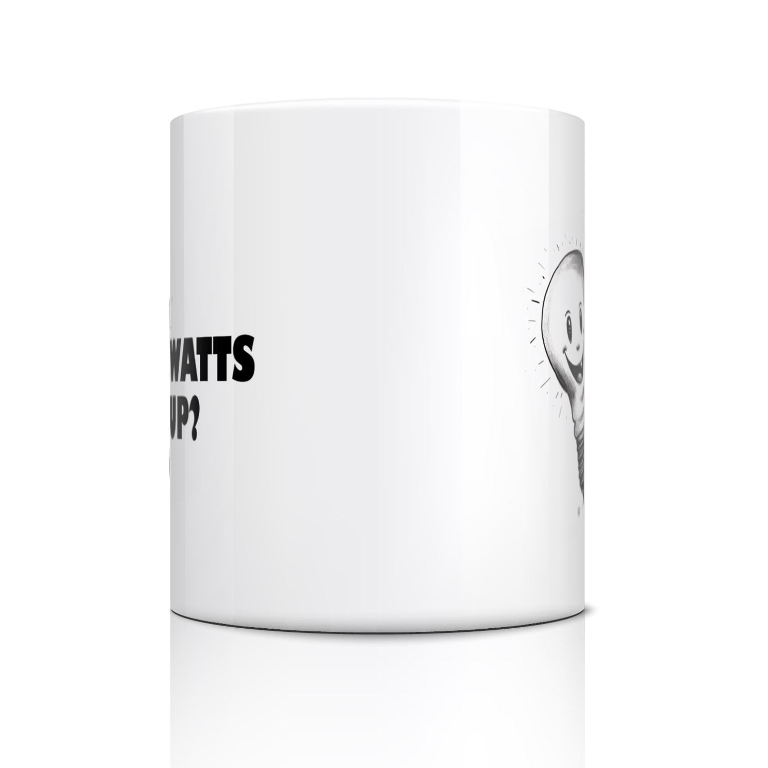 Watts Up Cute Electrician Mug - Perfect Gift for Sparky Fans