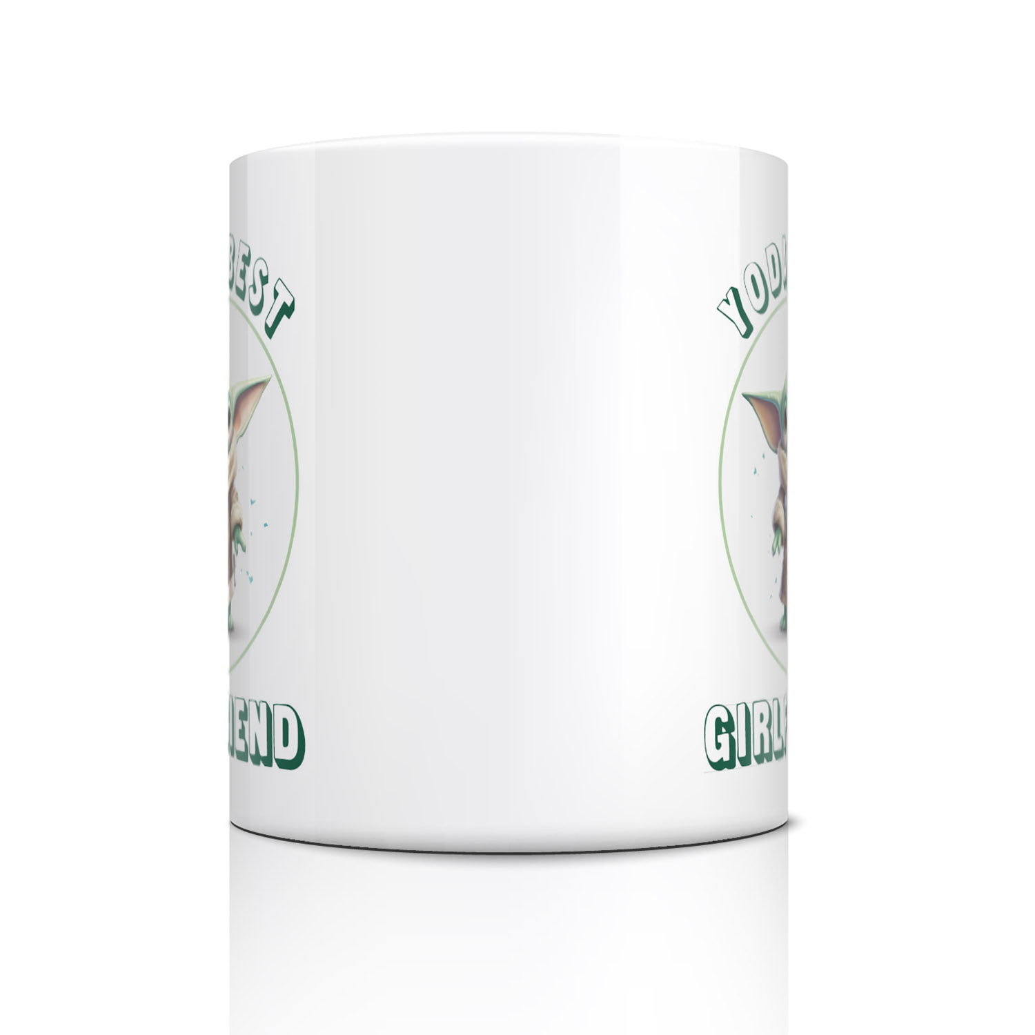 Yoda Best Girlfriend Mug - Perfect Gift for Star Wars Fans
