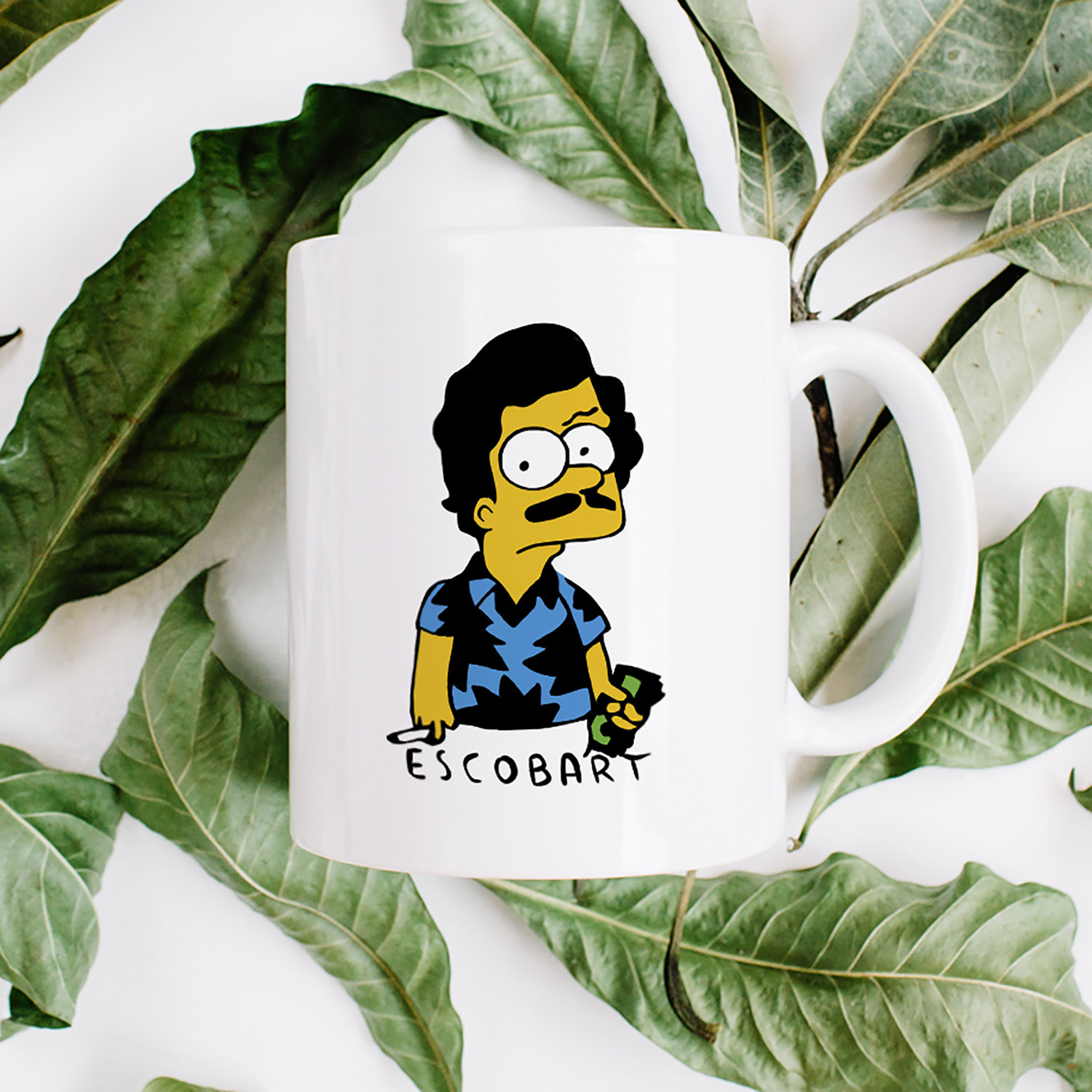 Escobart Simpsons Mafia Mug - Unique Gift for Fans