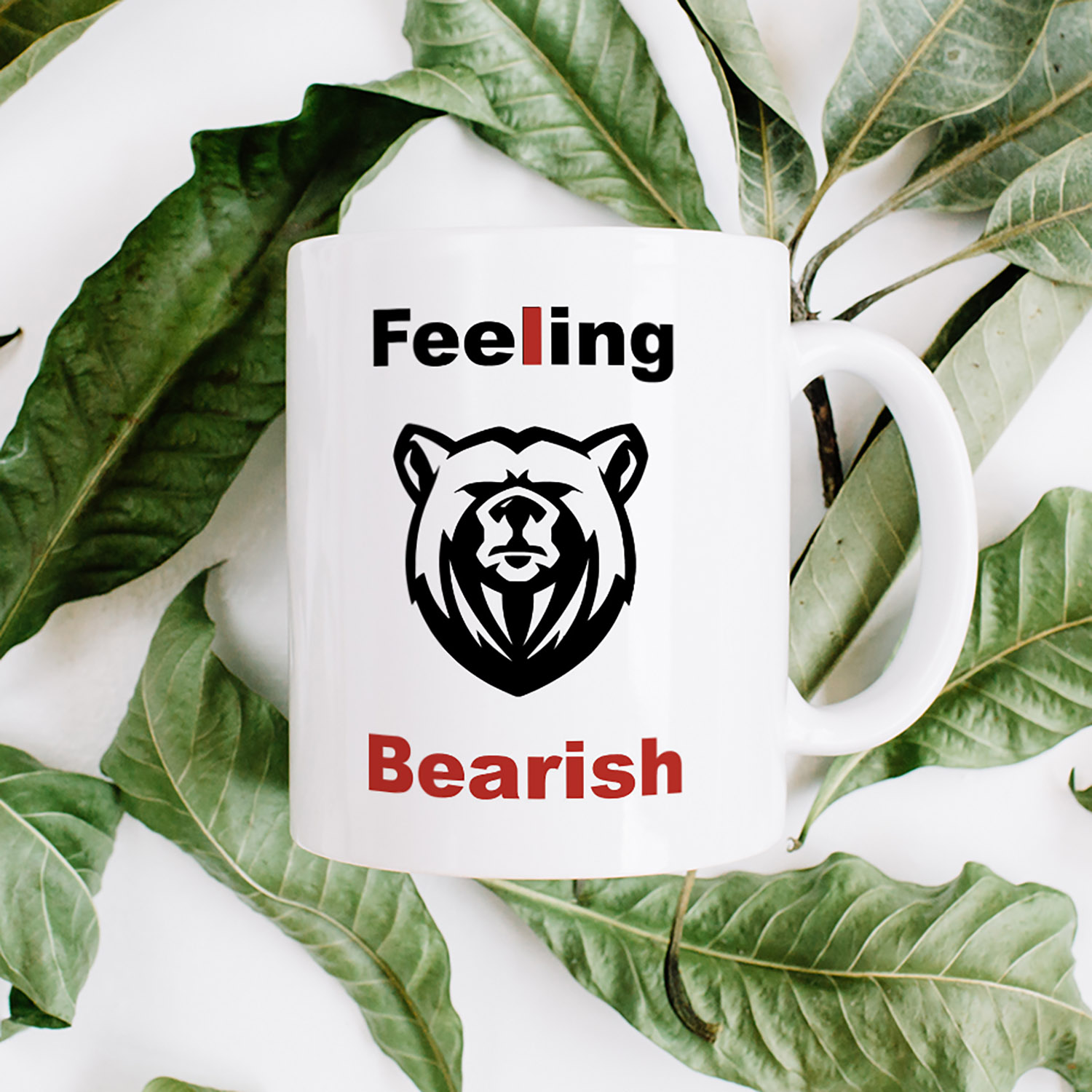 Feeling Bearish Crypto Mug - Perfect Gift for Traders