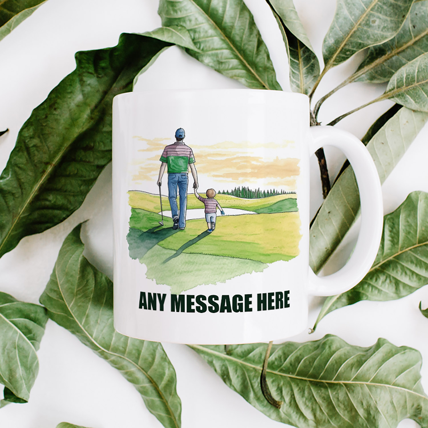 Father-Son Golfing Mug