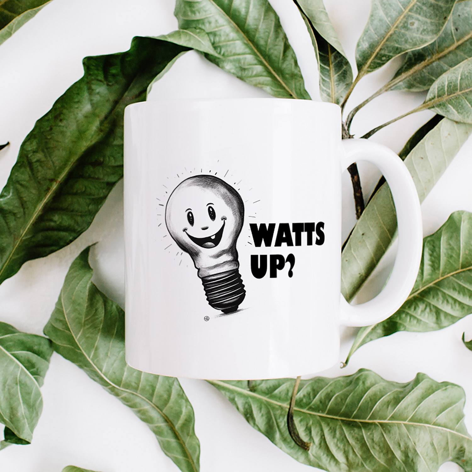 Watts Up Cute Electrician Mug - Perfect Gift for Sparky Fans