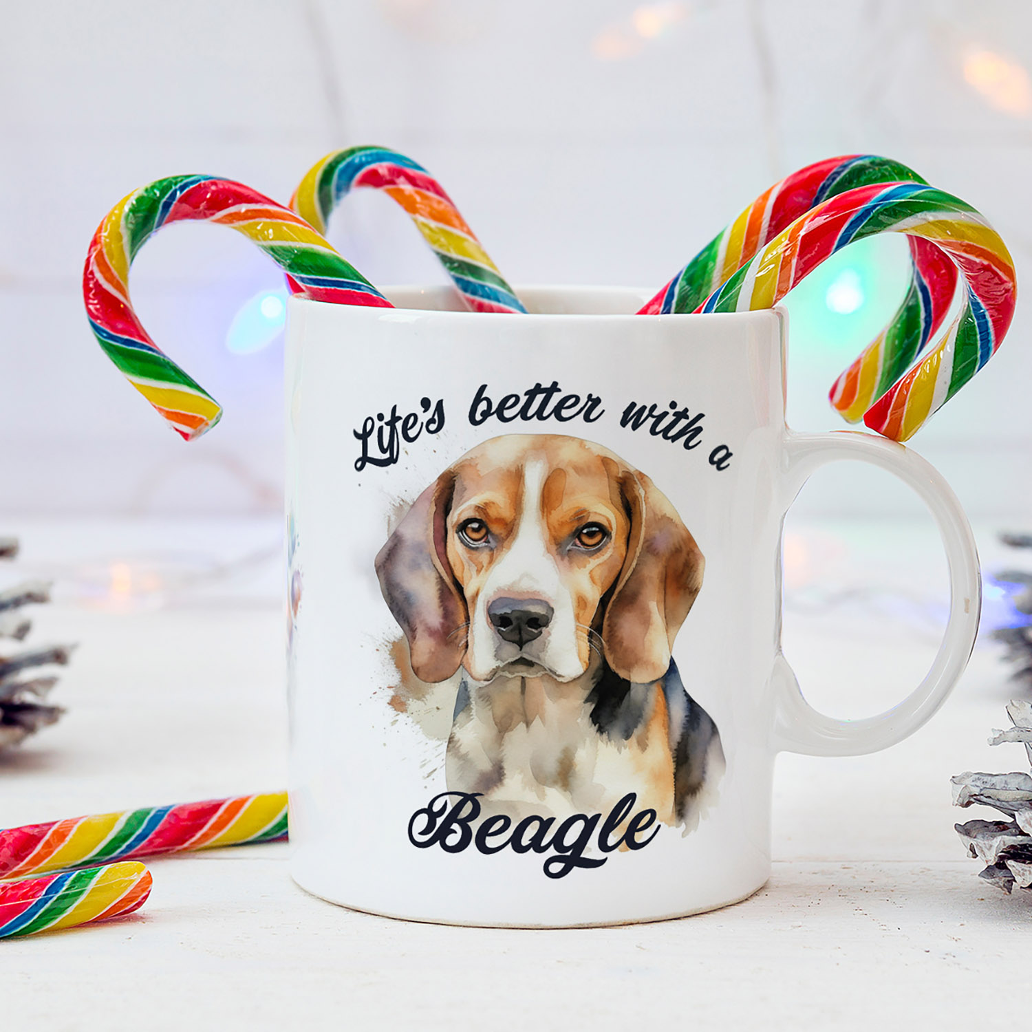 Charming Beagle Mug for Dog Lovers - Perfect Gift