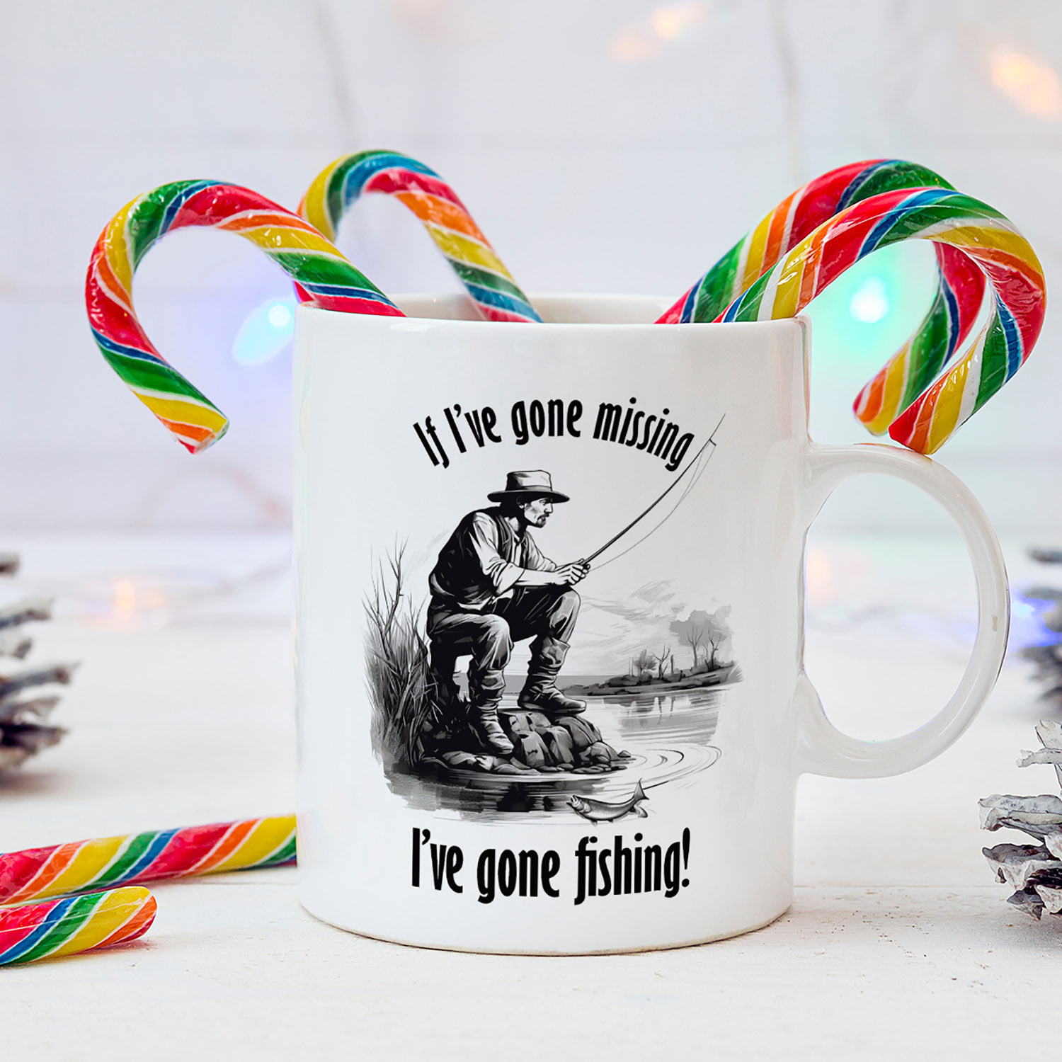 Funny Fishing Mug