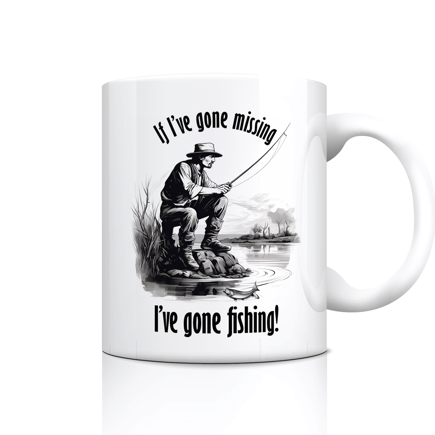 Funny Fishing Mug