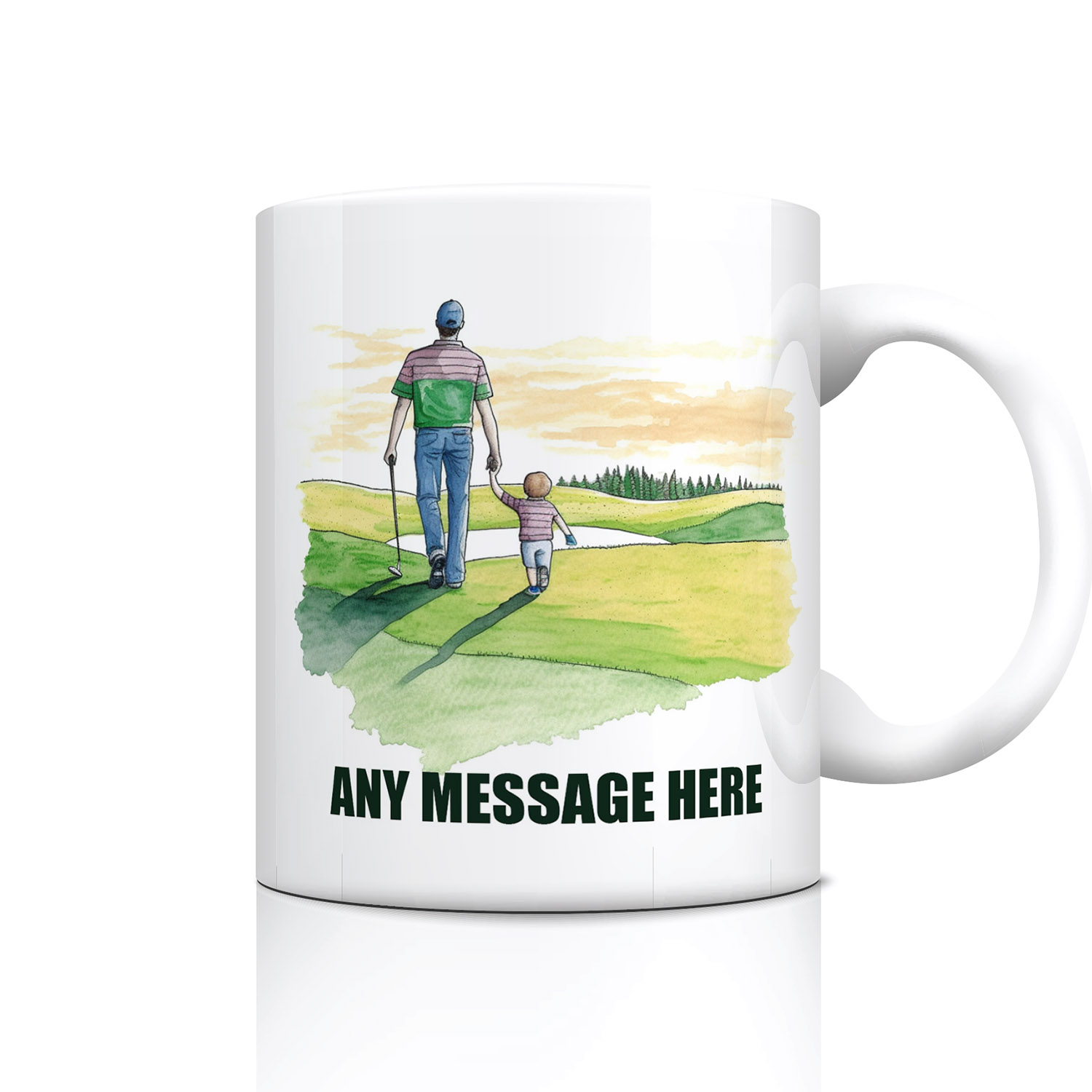 Father-Son Golfing Mug