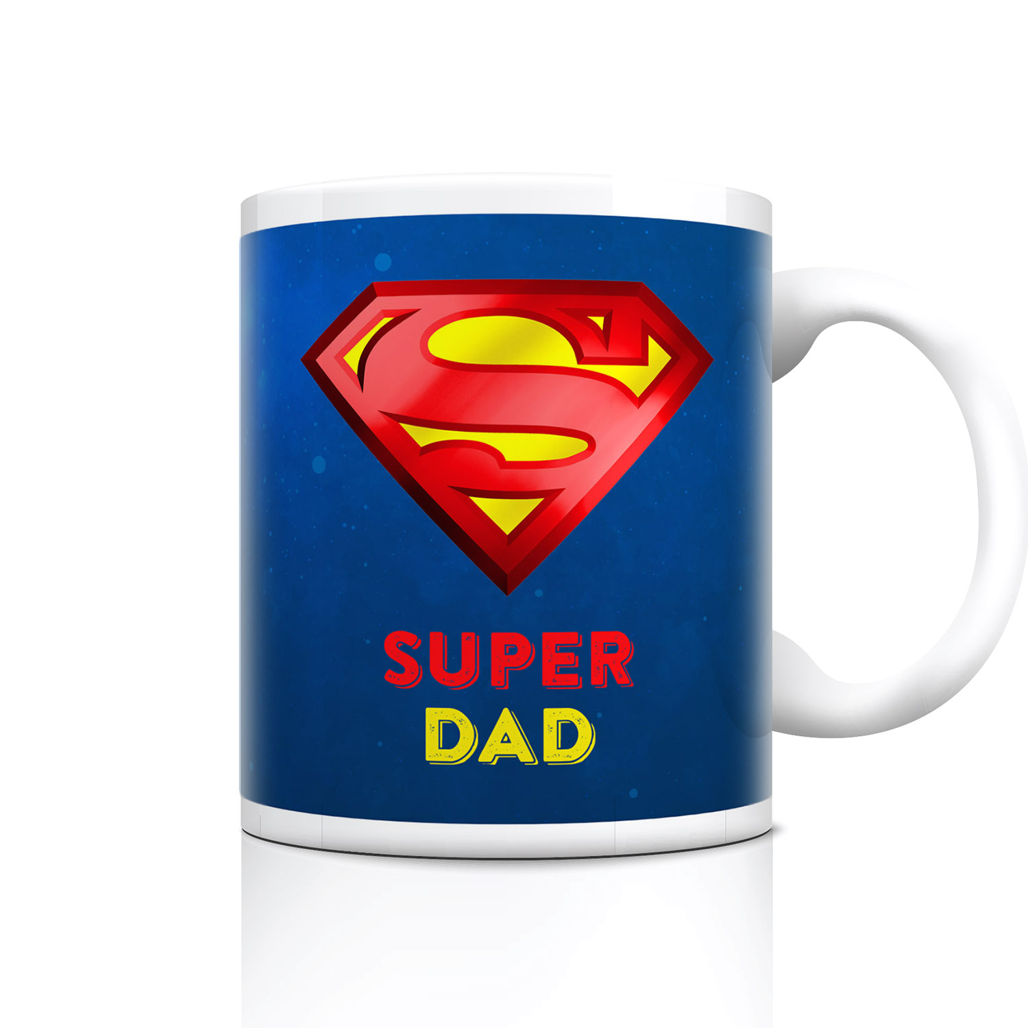 Super Dad Mug with Superman Logo - Perfect Gift for Dads