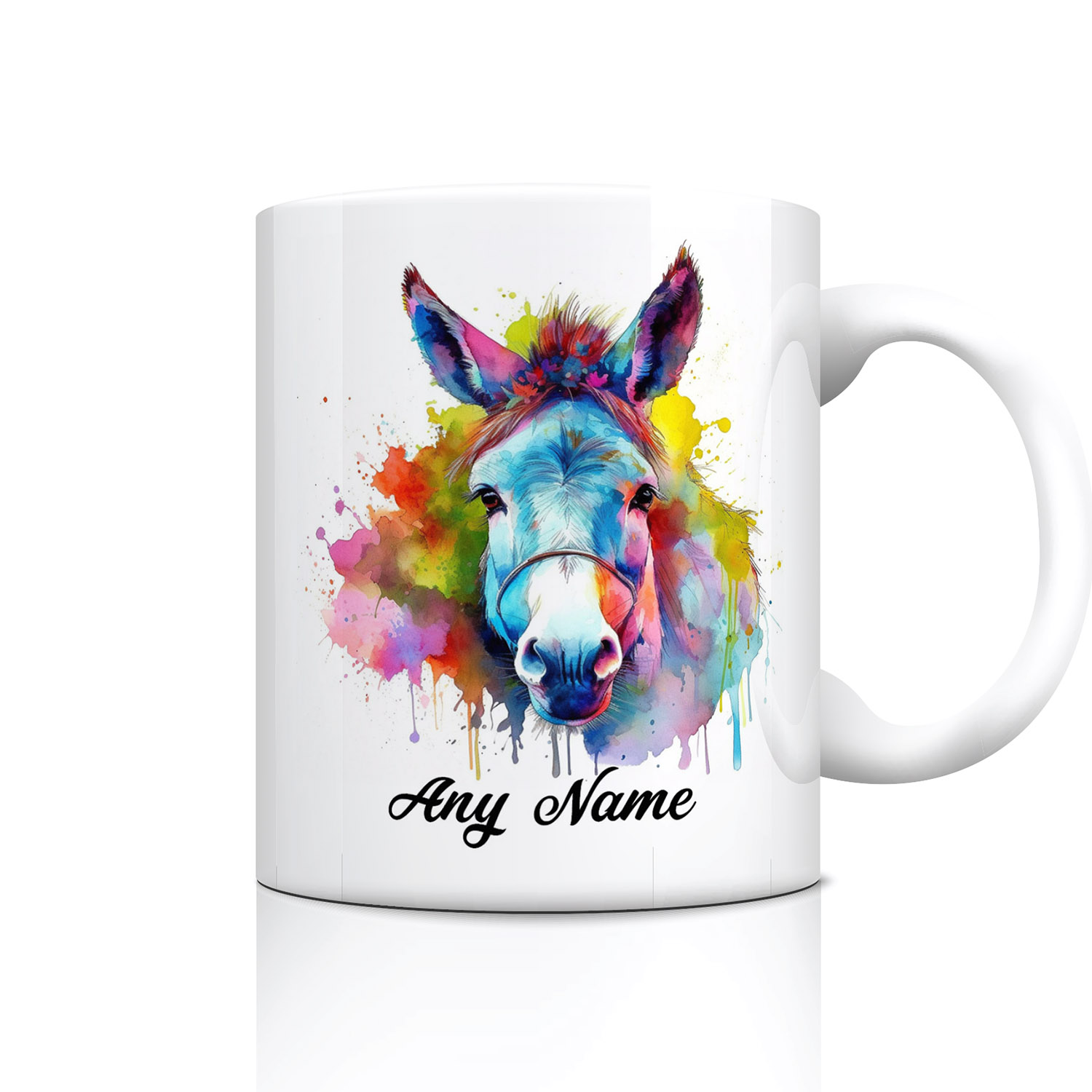 Elegant Horse Watercolour Mug for Equestrian Lovers