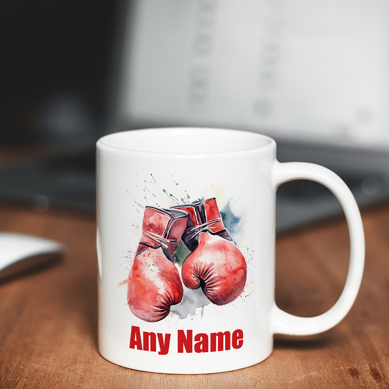 Personalised Boxing Gloves Mug - Perfect Gift for Fighters
